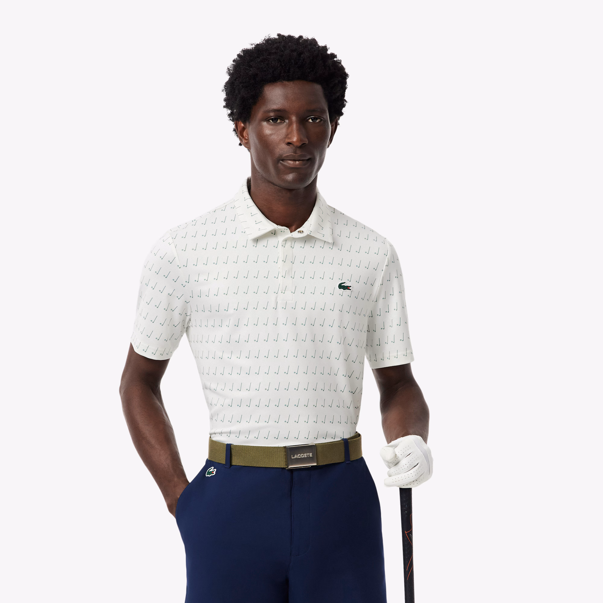 Men's Regular Fit UV Protect Golf Polo