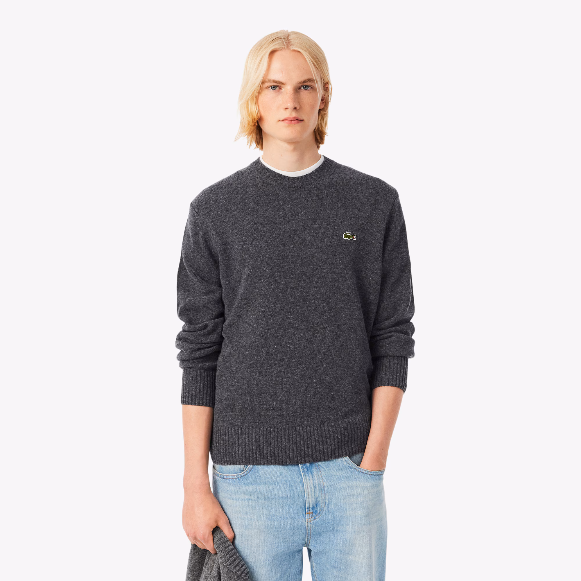 Men's Wool Crew Neck Sweater