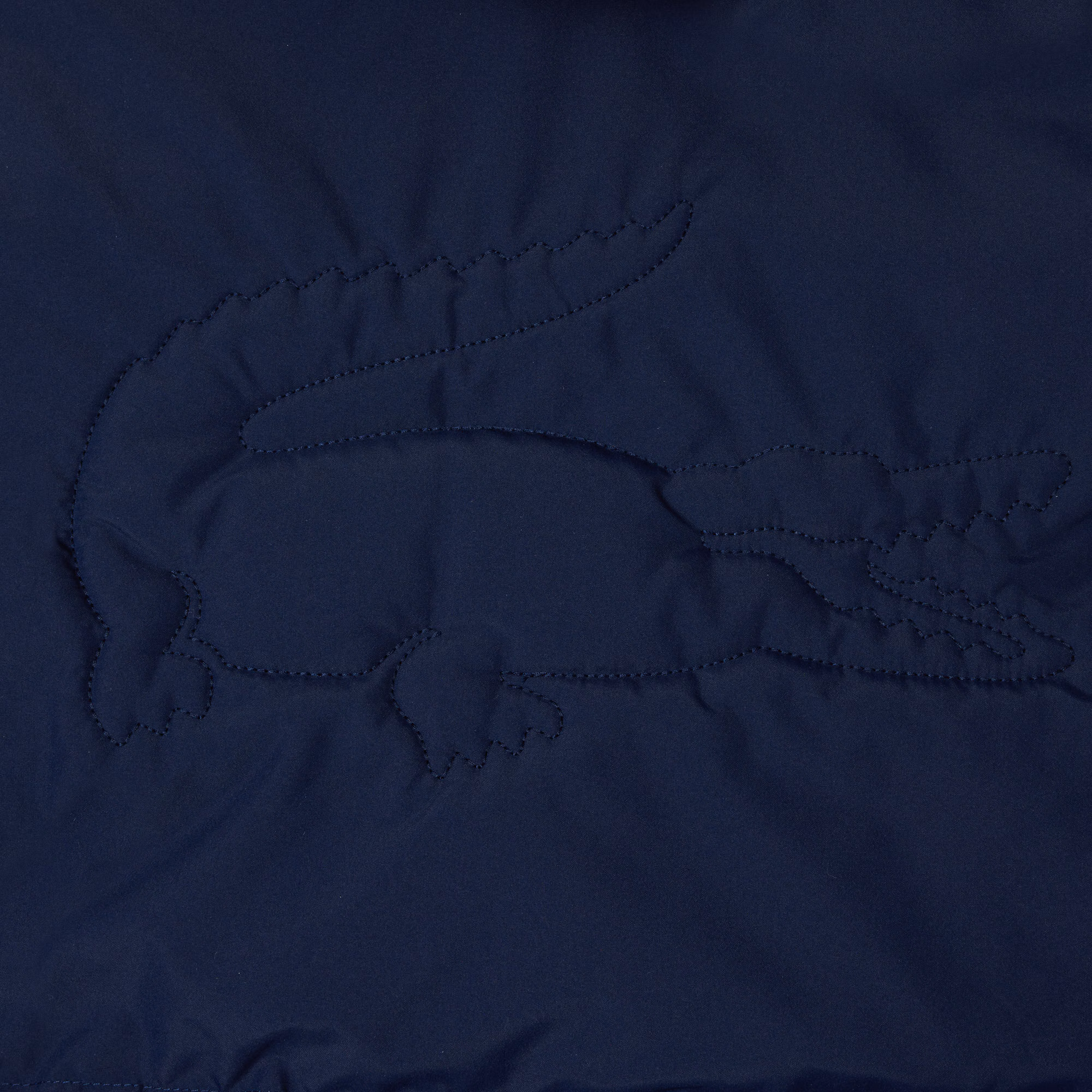 Kids' Embroidered Crocodile Hooded Puffer Jacket