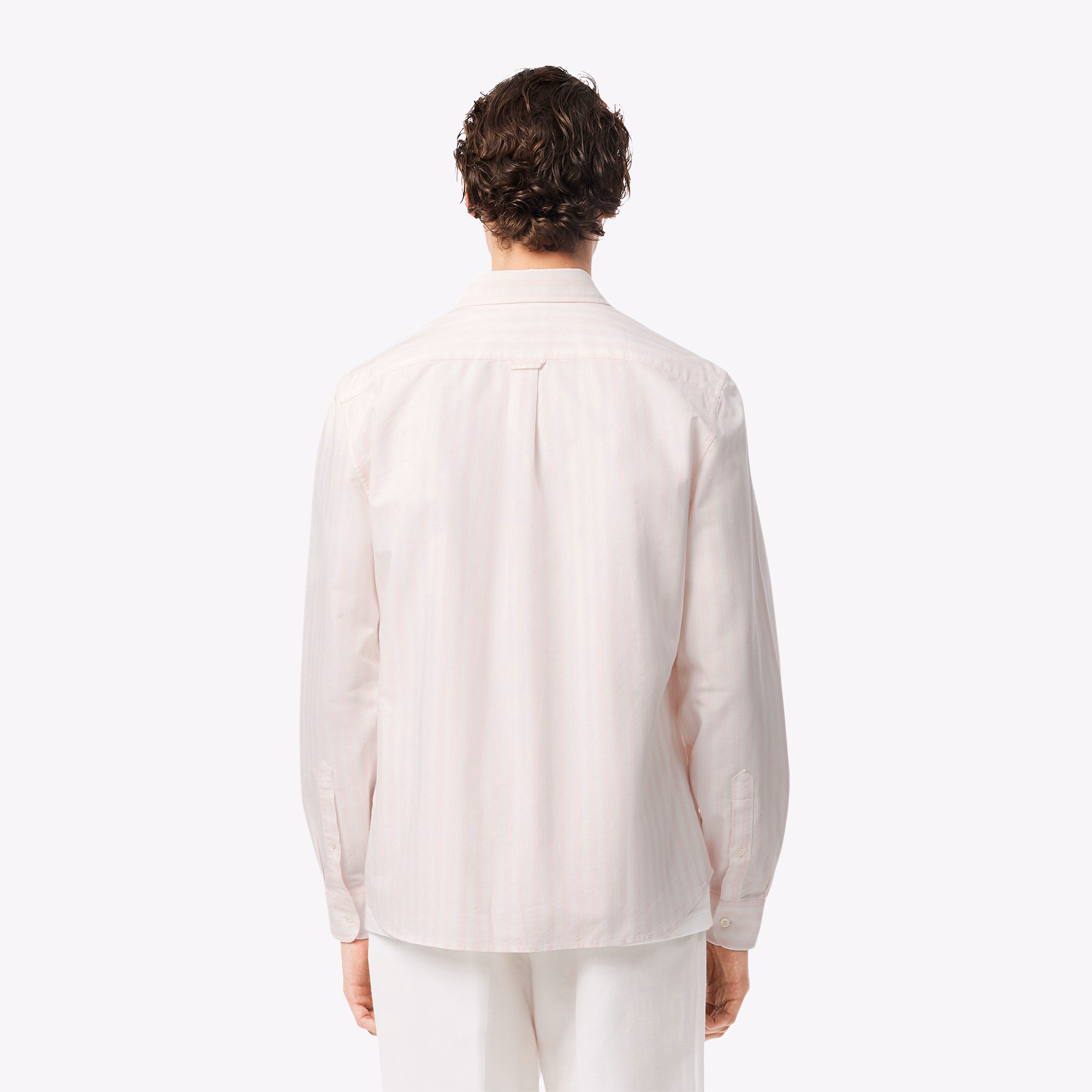 Men's Regular Fit Striped Oxford Shirt