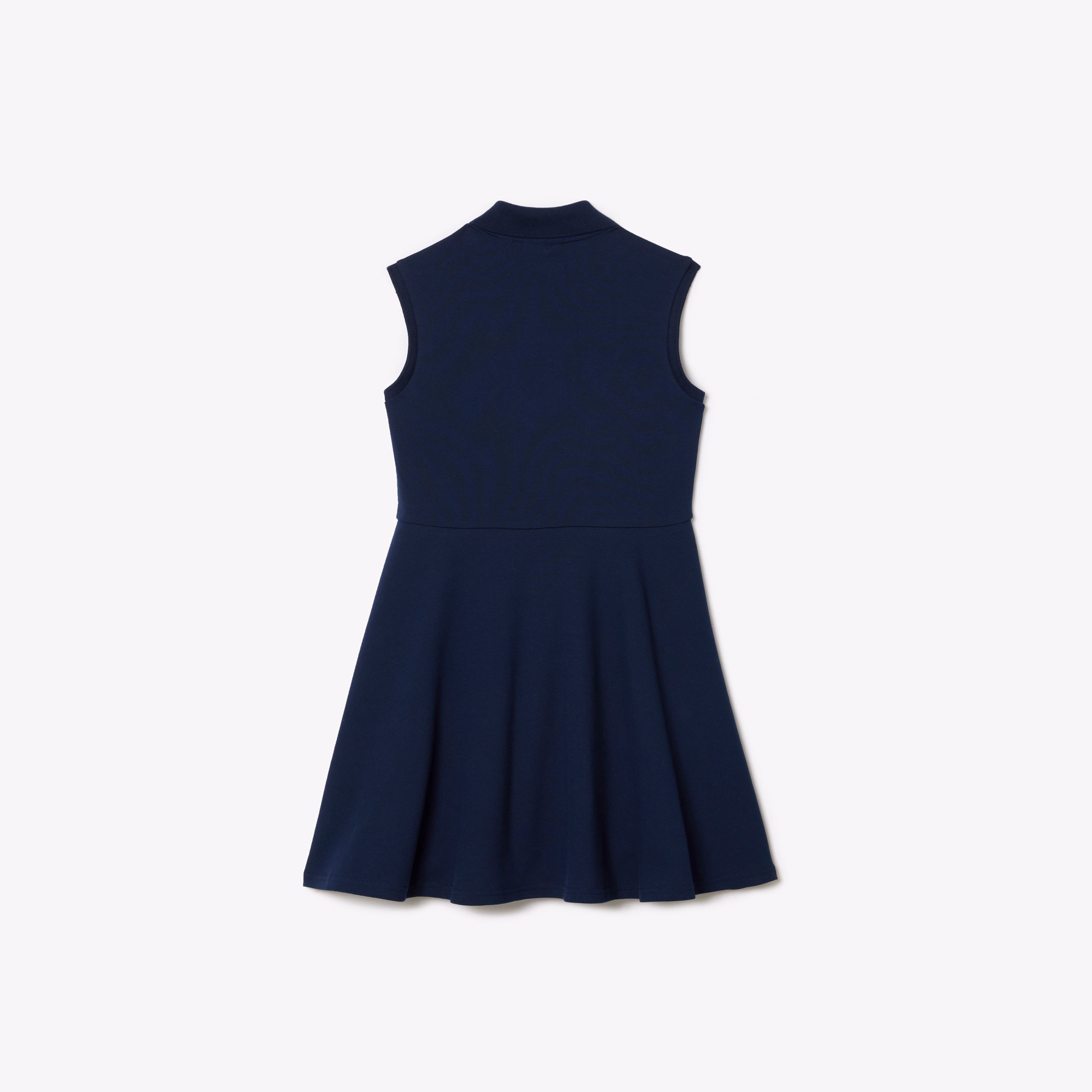 Kids' Sleeveless Stretch Piqué Polo Dress