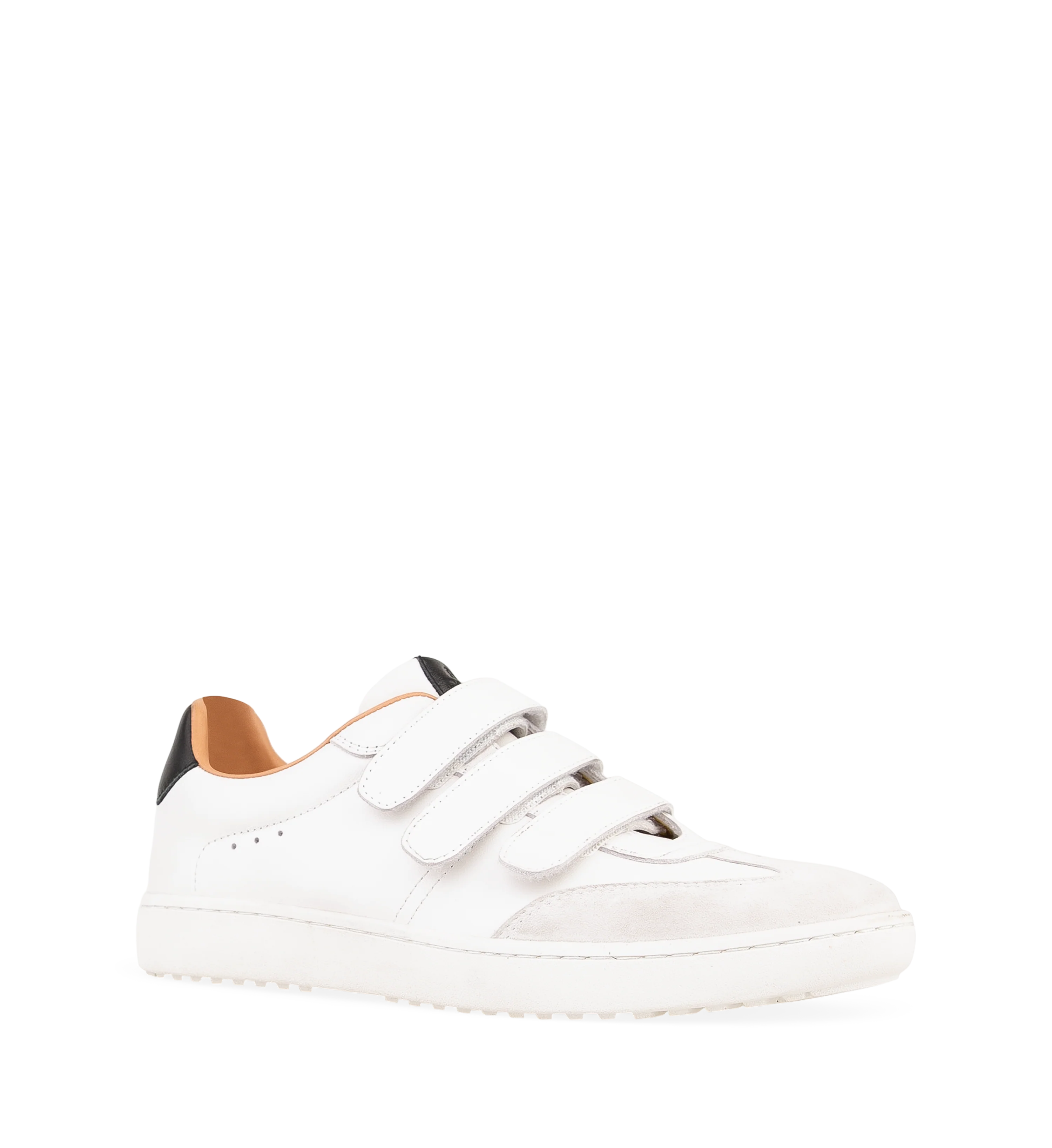 Grandala White Leather Sneakers