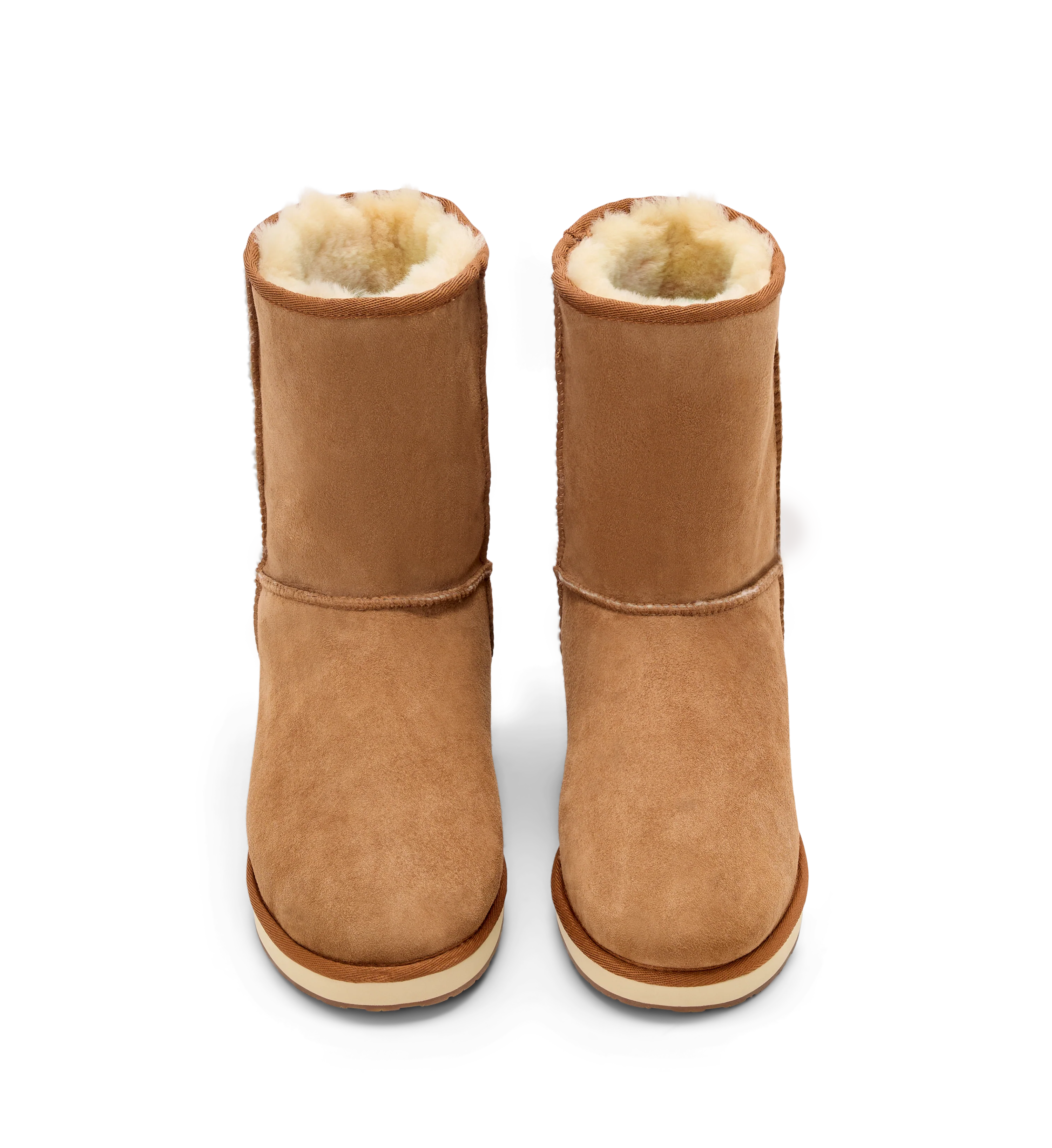 Cerium Classic Home Boot Chestnut Sheepskin Slippers