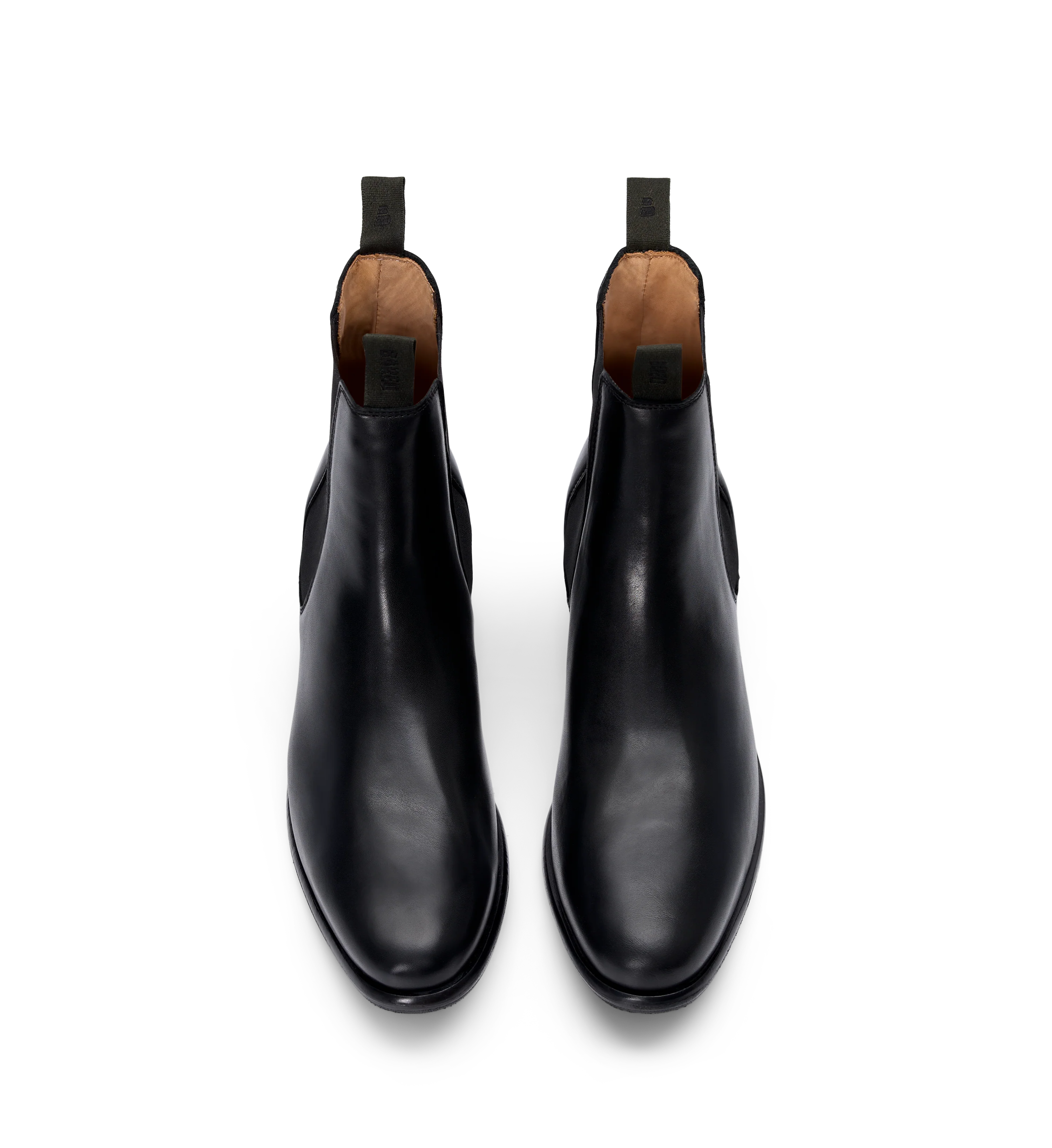 Thallium Black Leather Boots