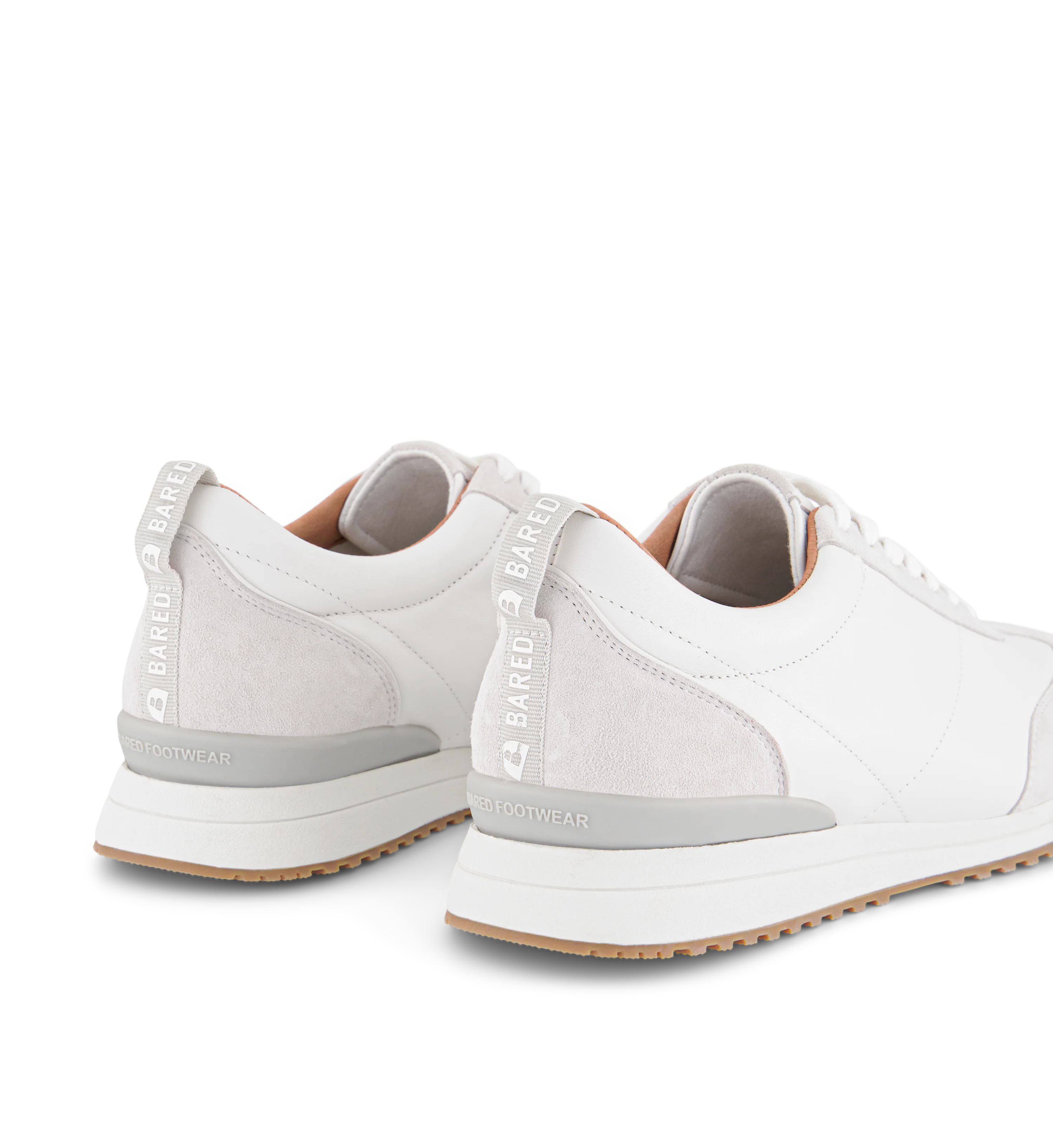Saker 2 White Leather Sneakers