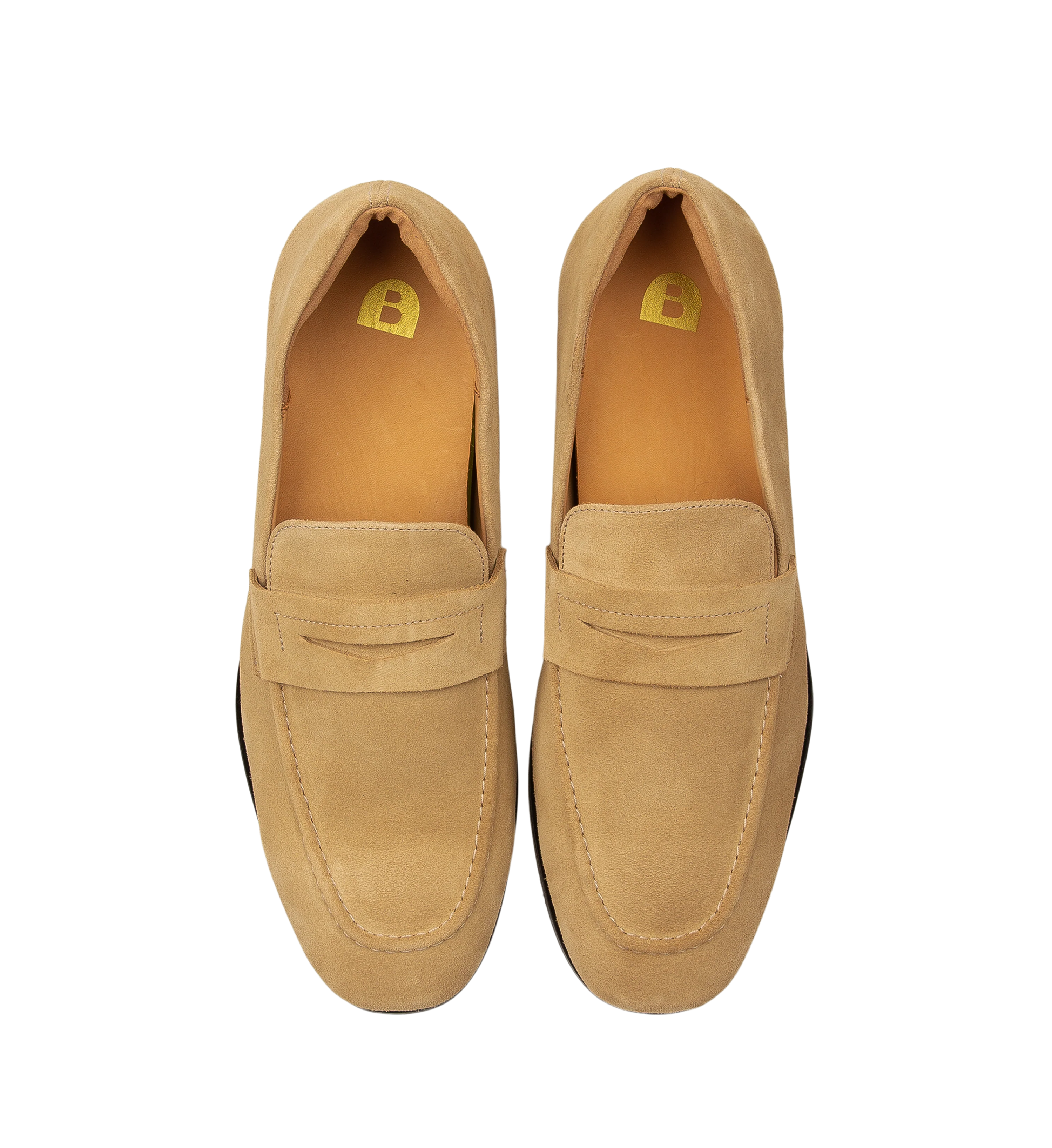 Samarium Sand Suede Loafers