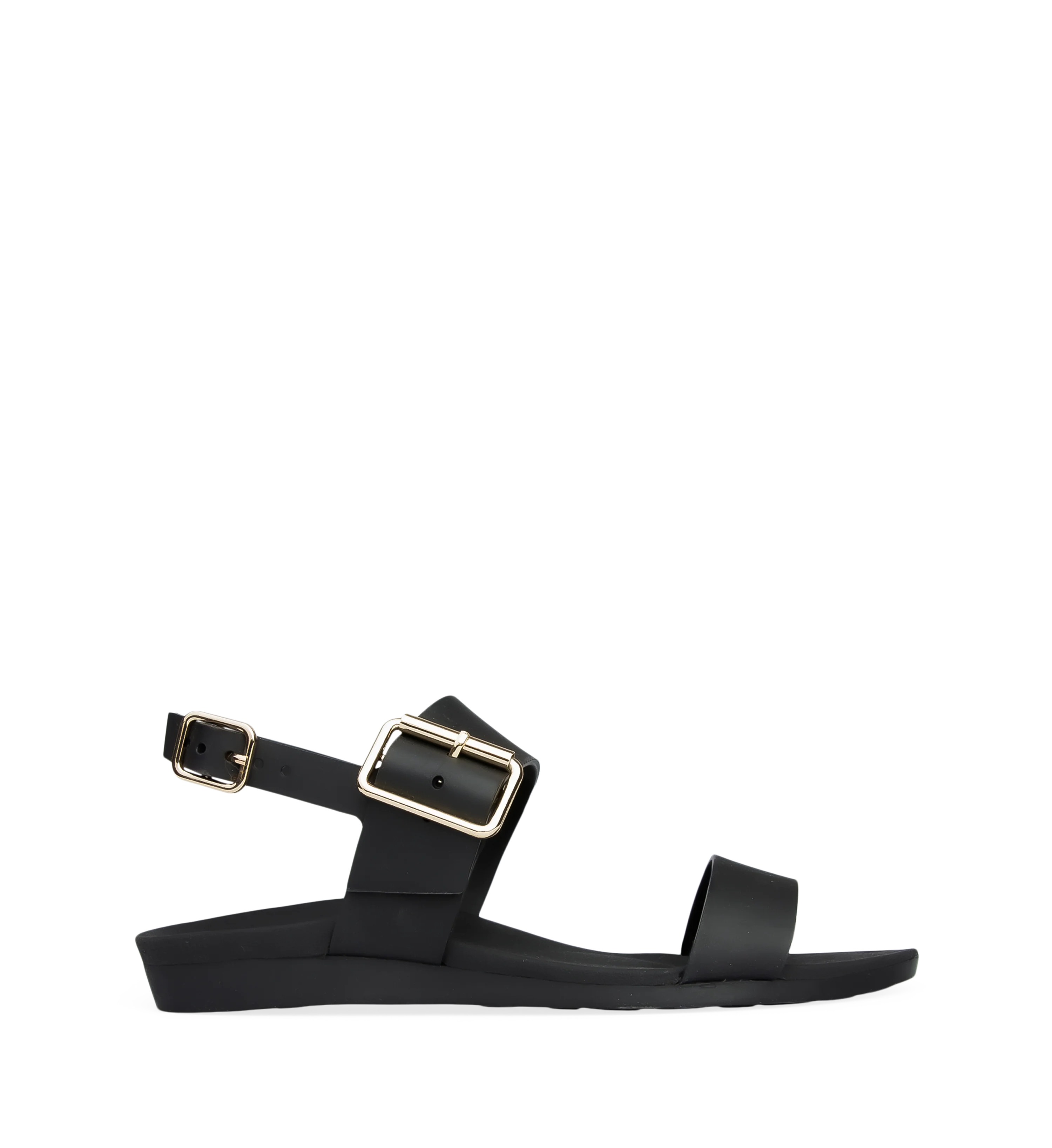 Sanderlings Midnight Rubber Flat Sandals