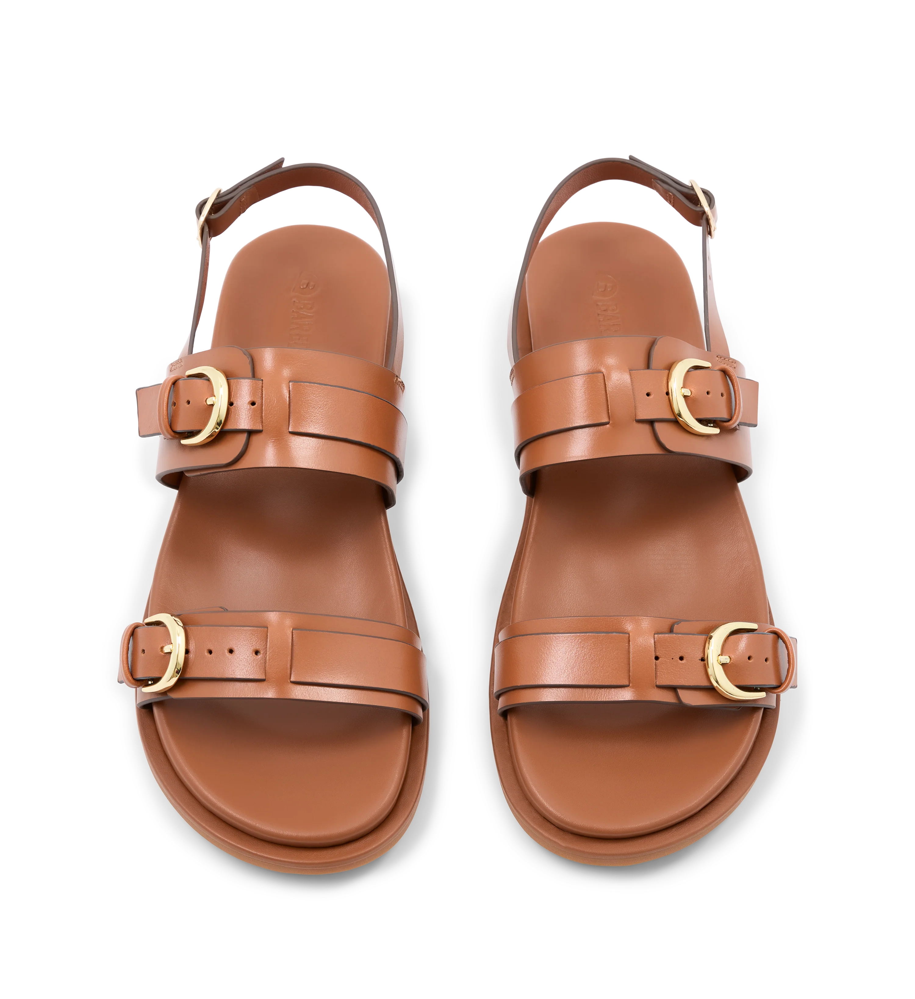 Ardenna Tan Leather Chunky Sandals