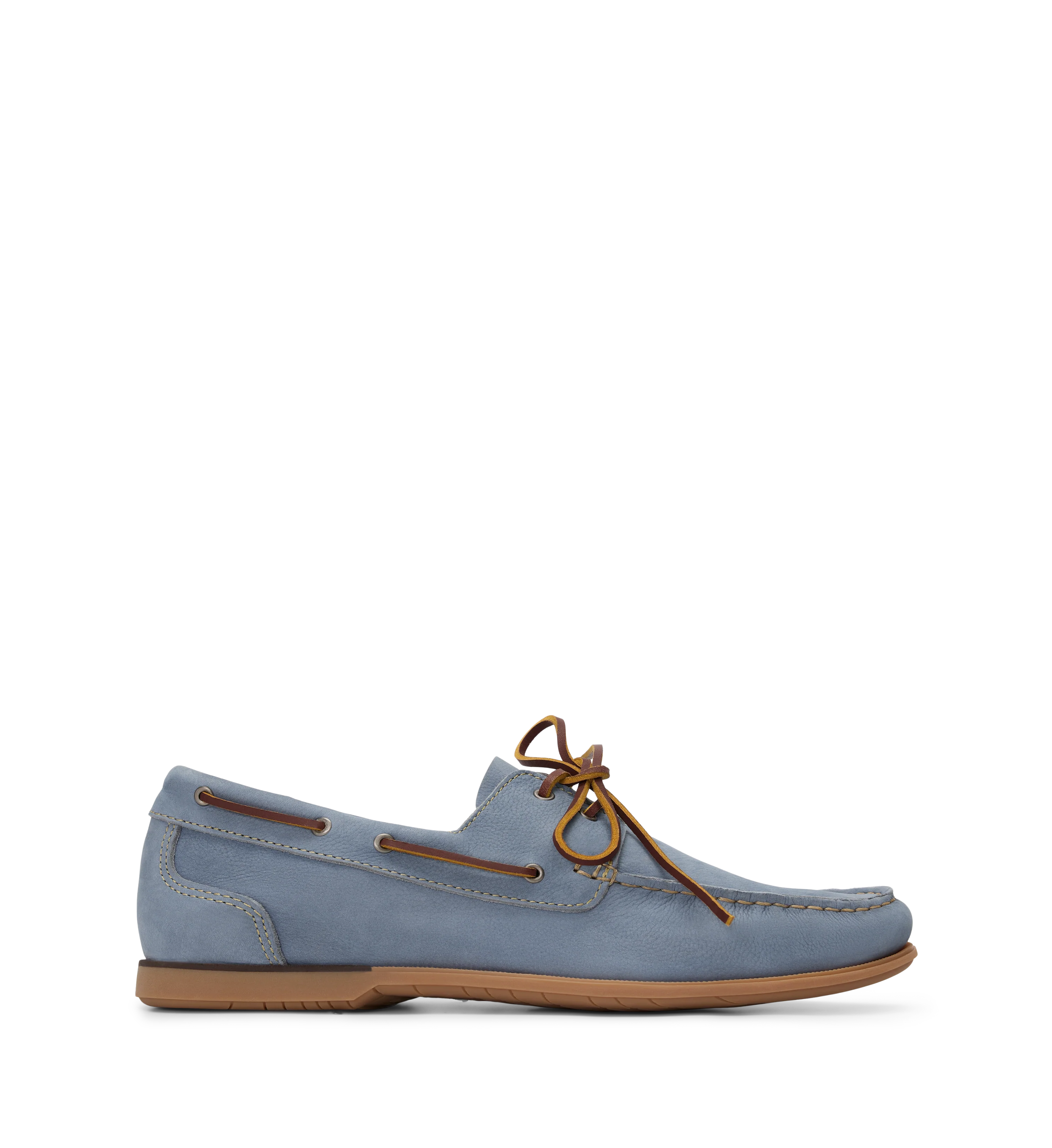 Lithium Light Blue Nubuck Men's Casual Shoes