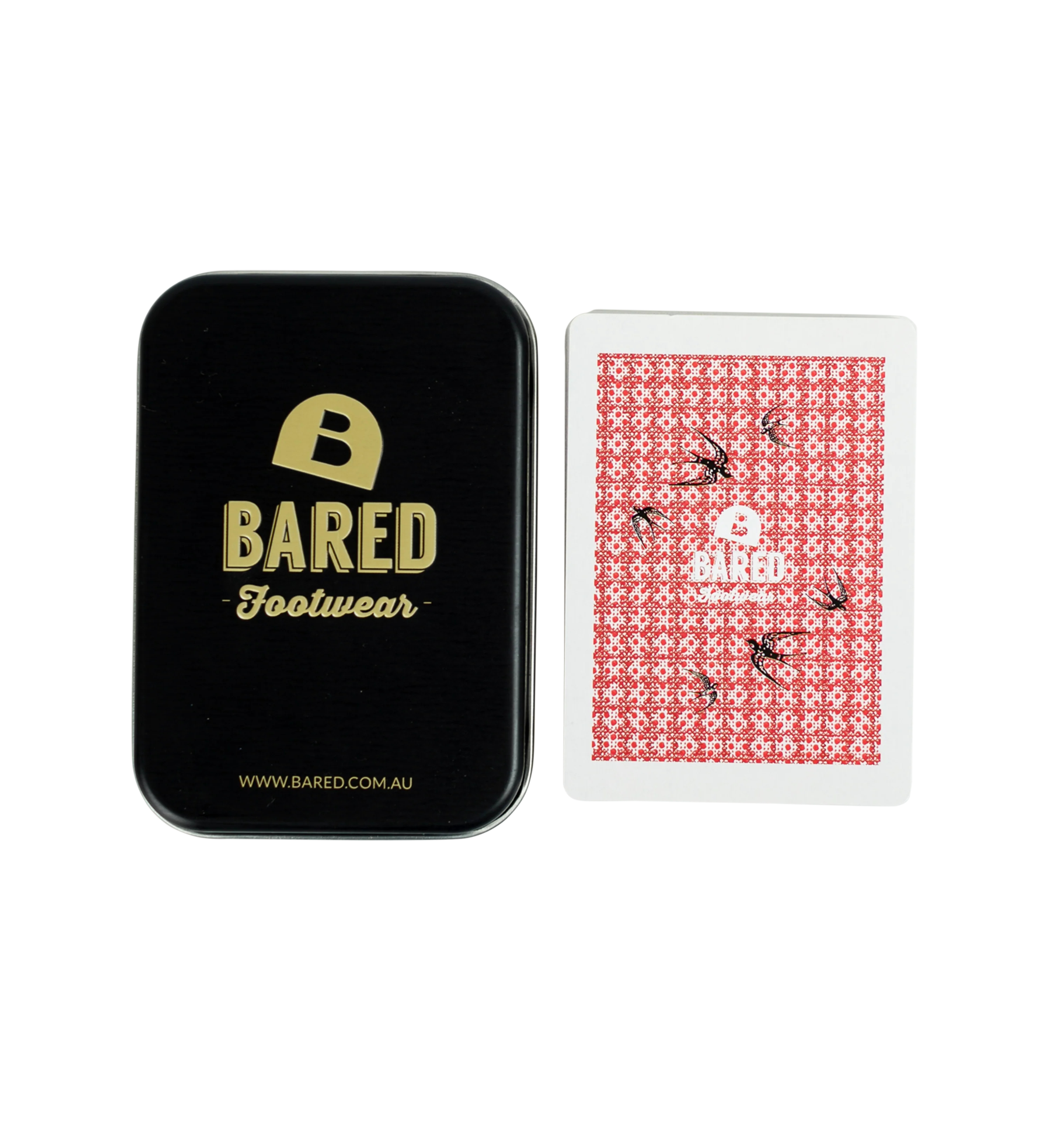 Bared Playing Cards Black & White Games