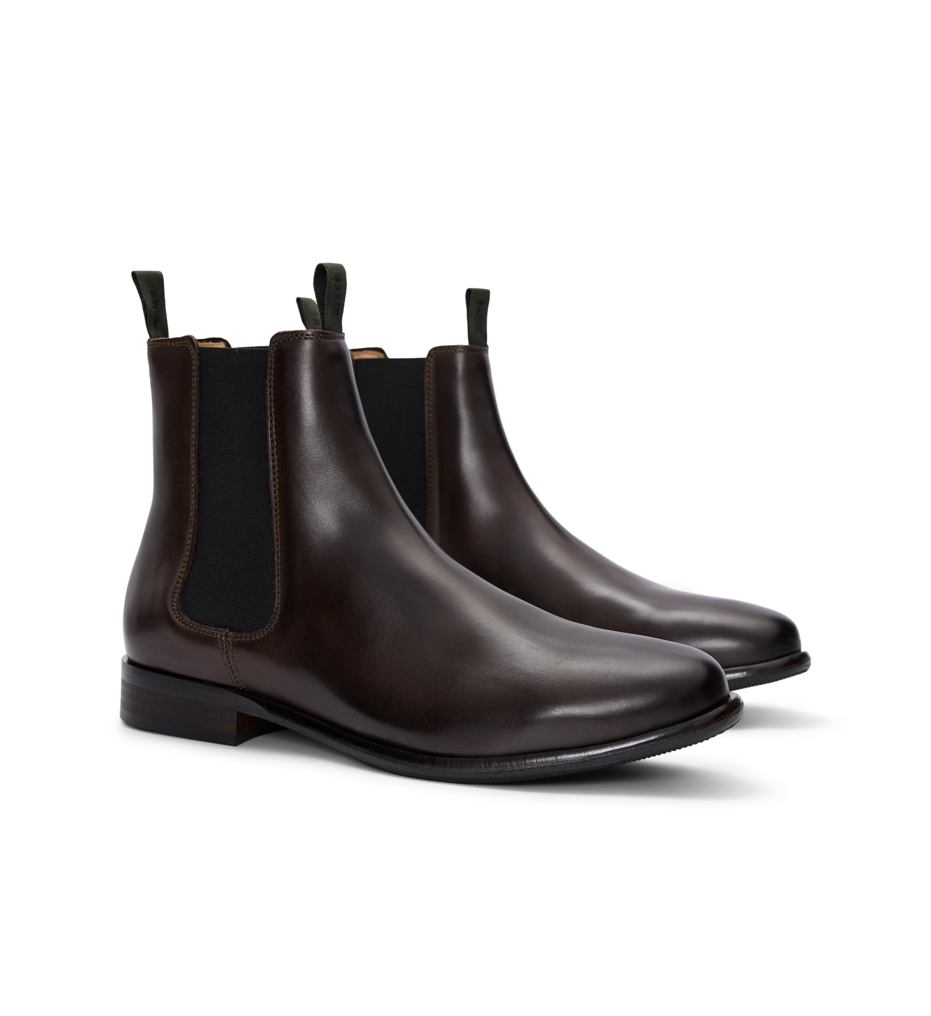 Thallium Chocolate Leather Boots