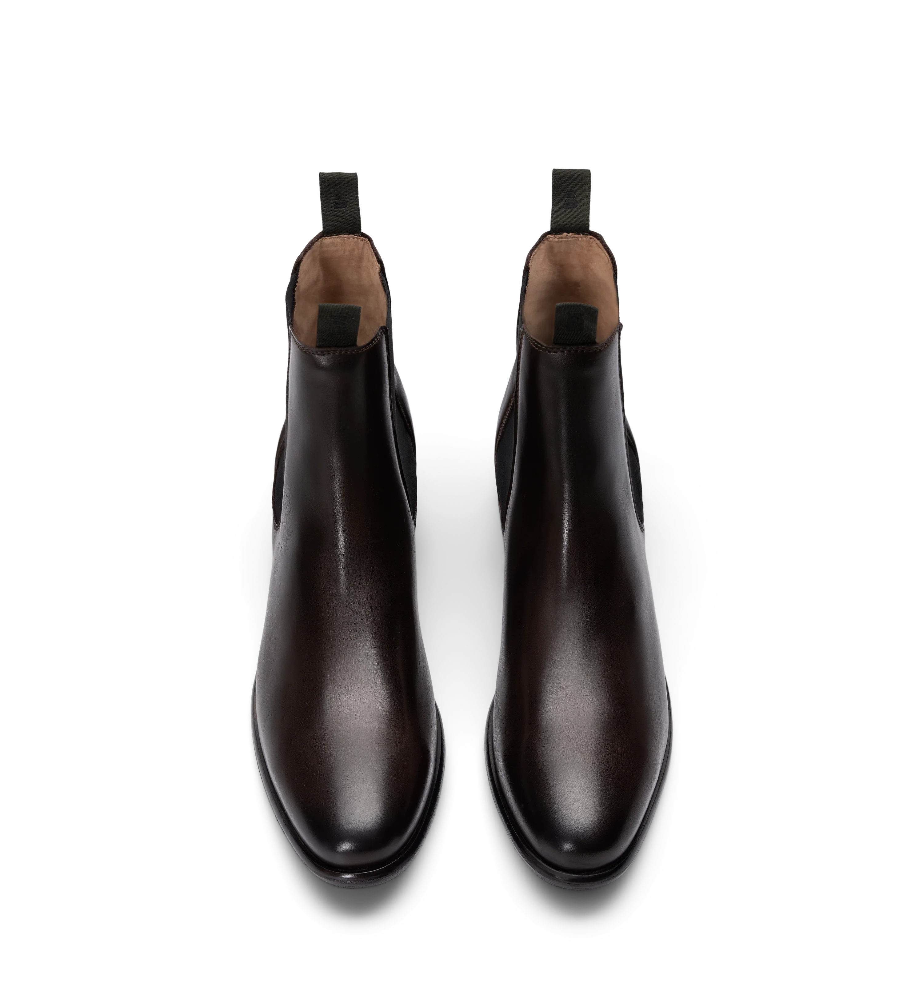 Thallium Chocolate Leather Boots