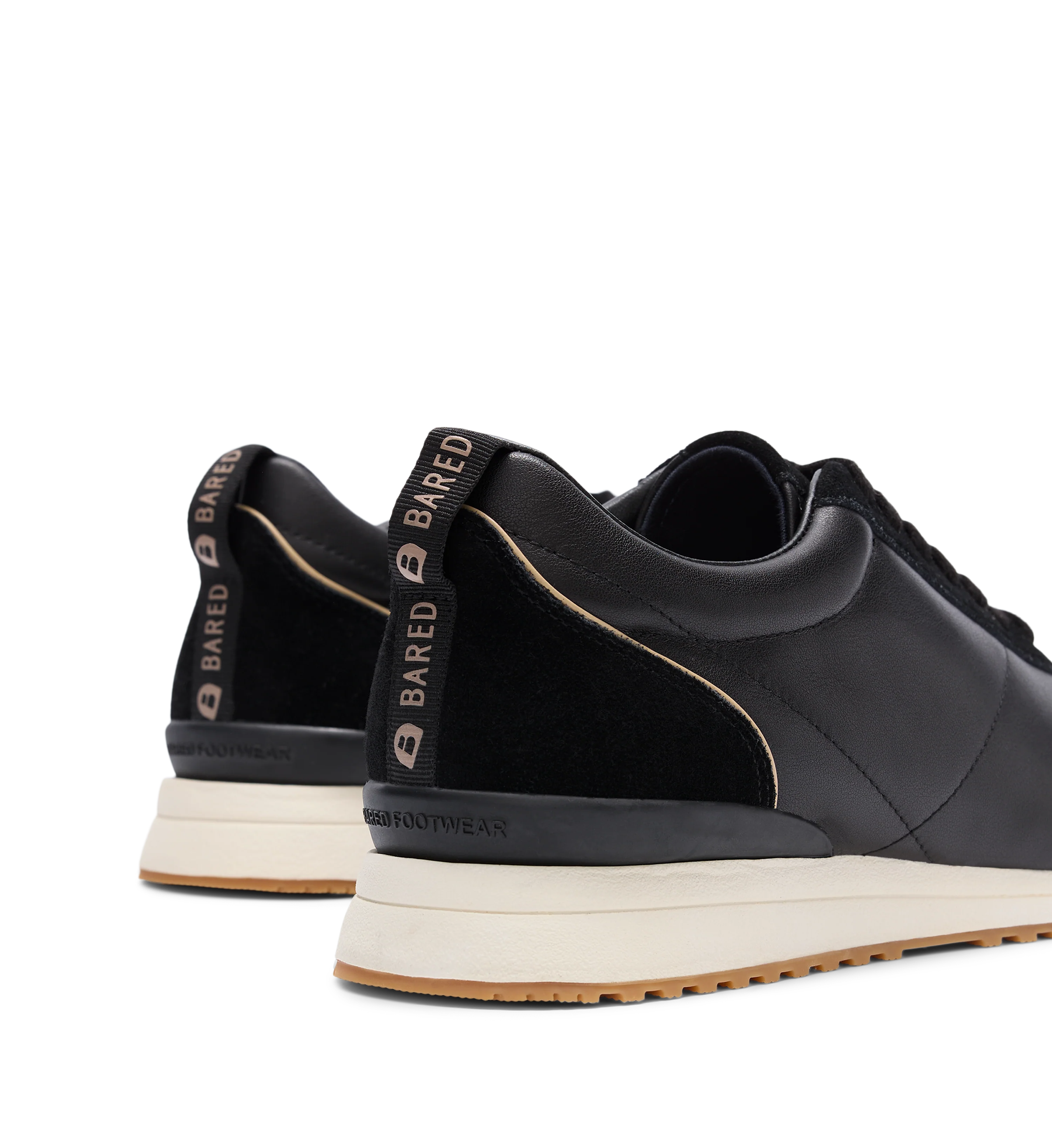 Saker 2 Black Leather Sneakers