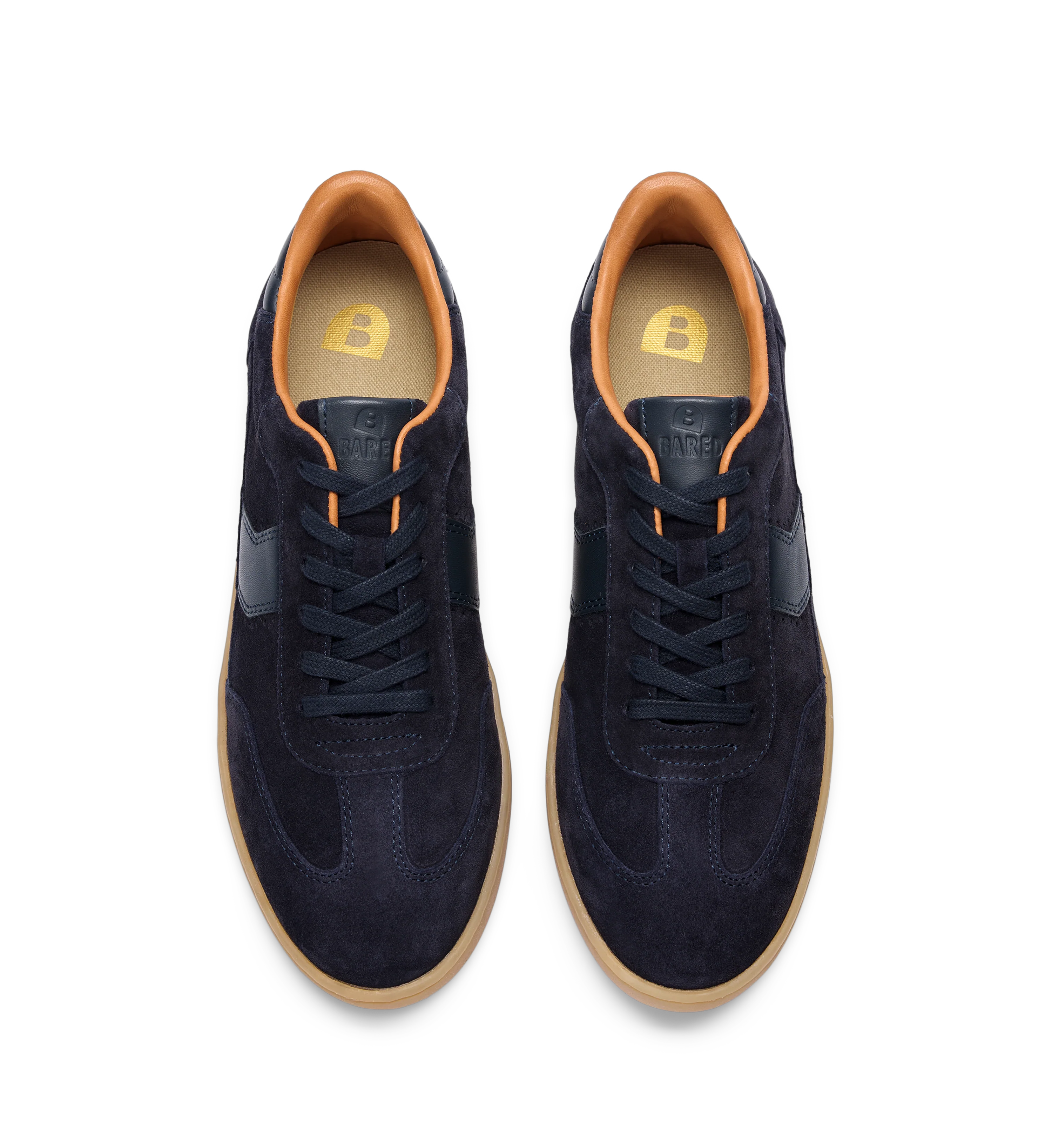 Amakihi Navy Suede & Leather Sneakers