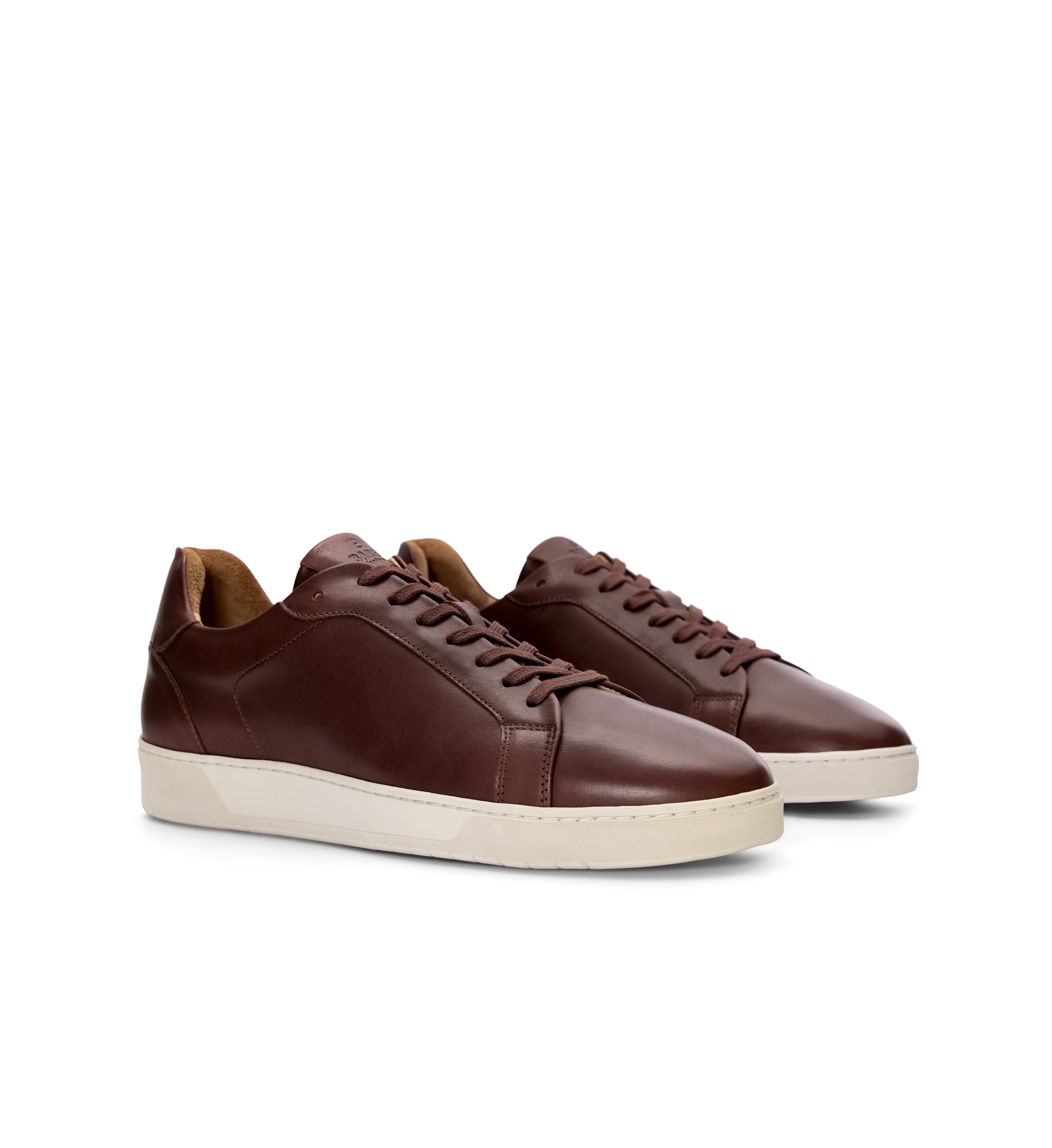 Bohrium Chocolate Leather Men's Sneakers