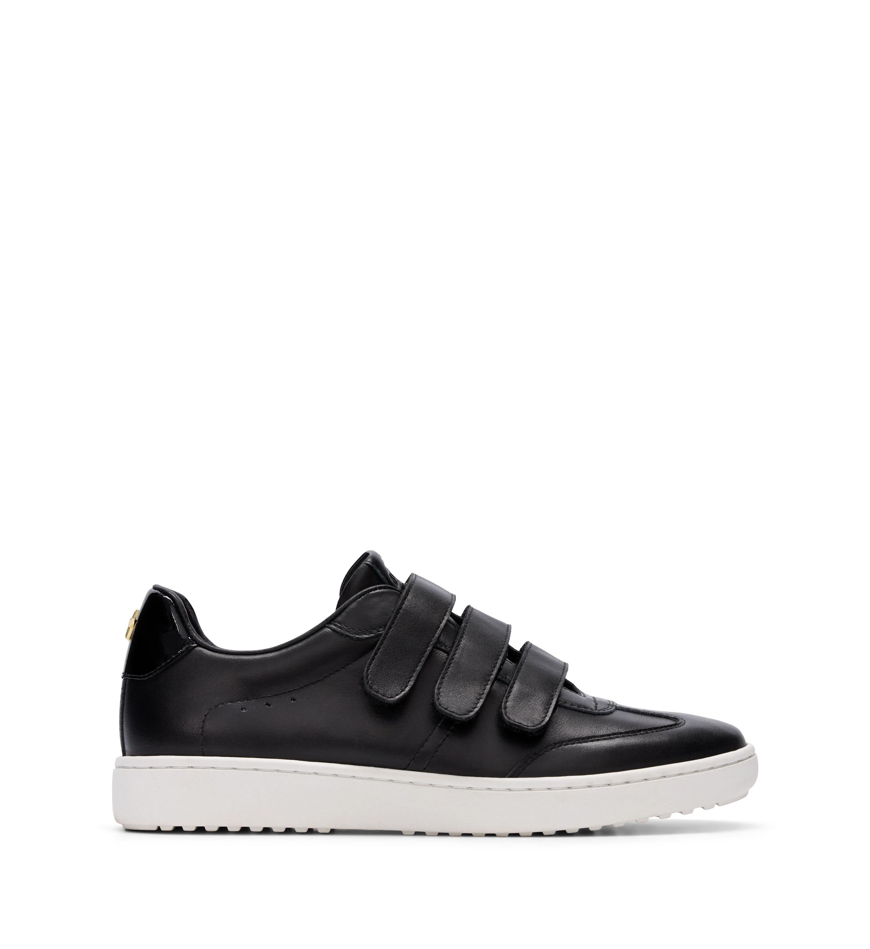 Grandala Black Leather Sneakers