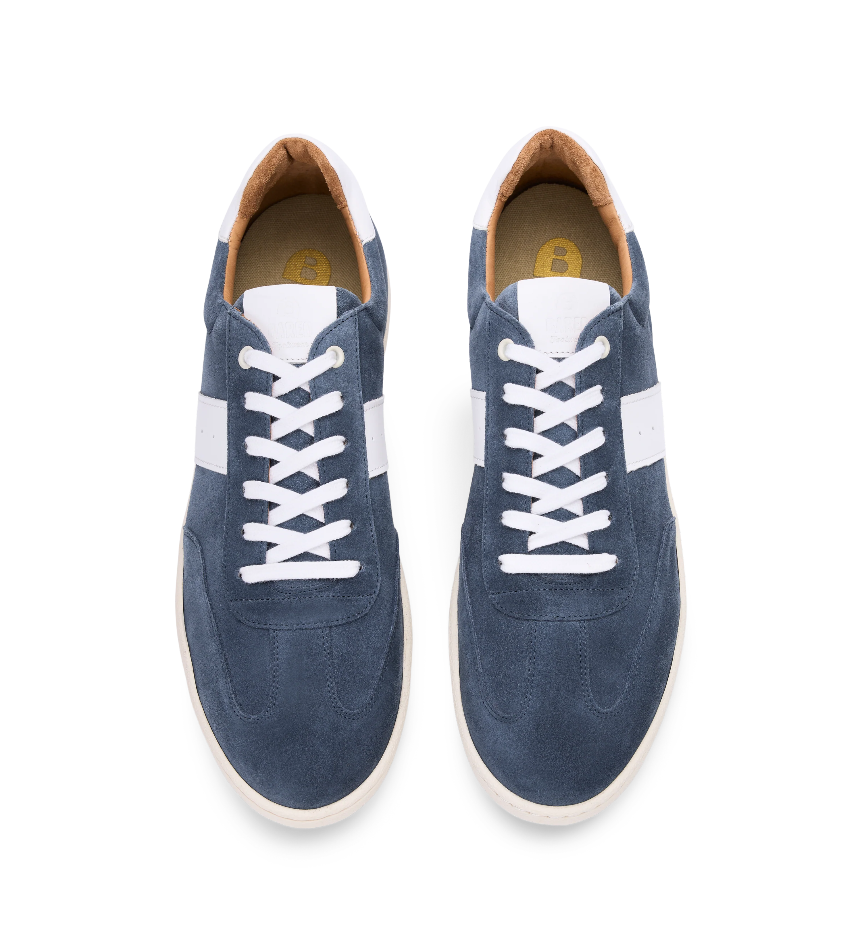 Holmium Slate Blue Suede Men's Sneakers