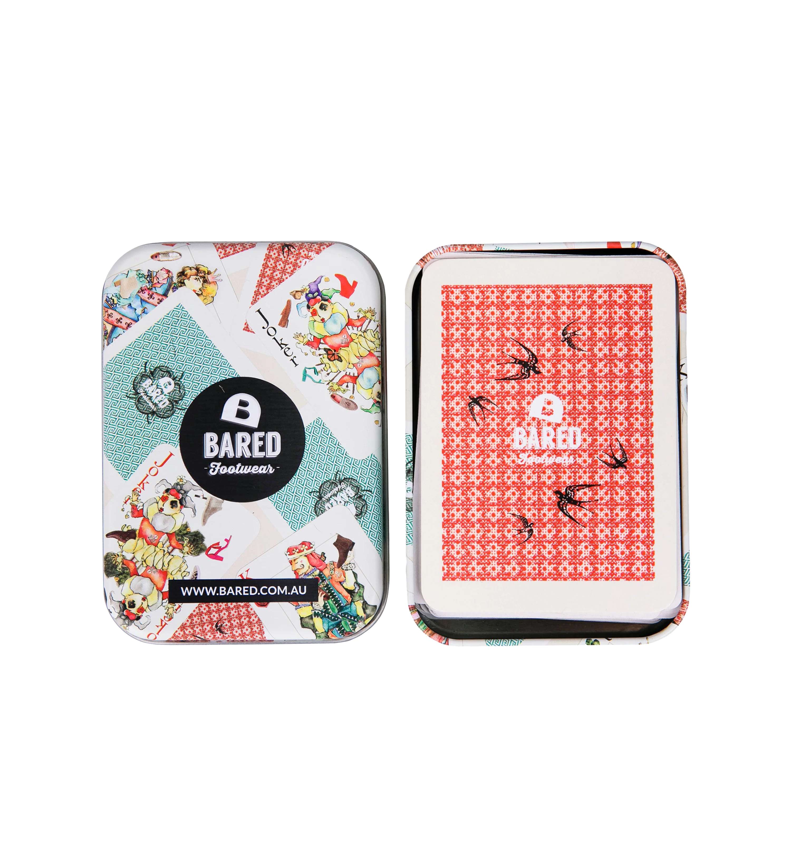 Bared Playing Cards Colour Games