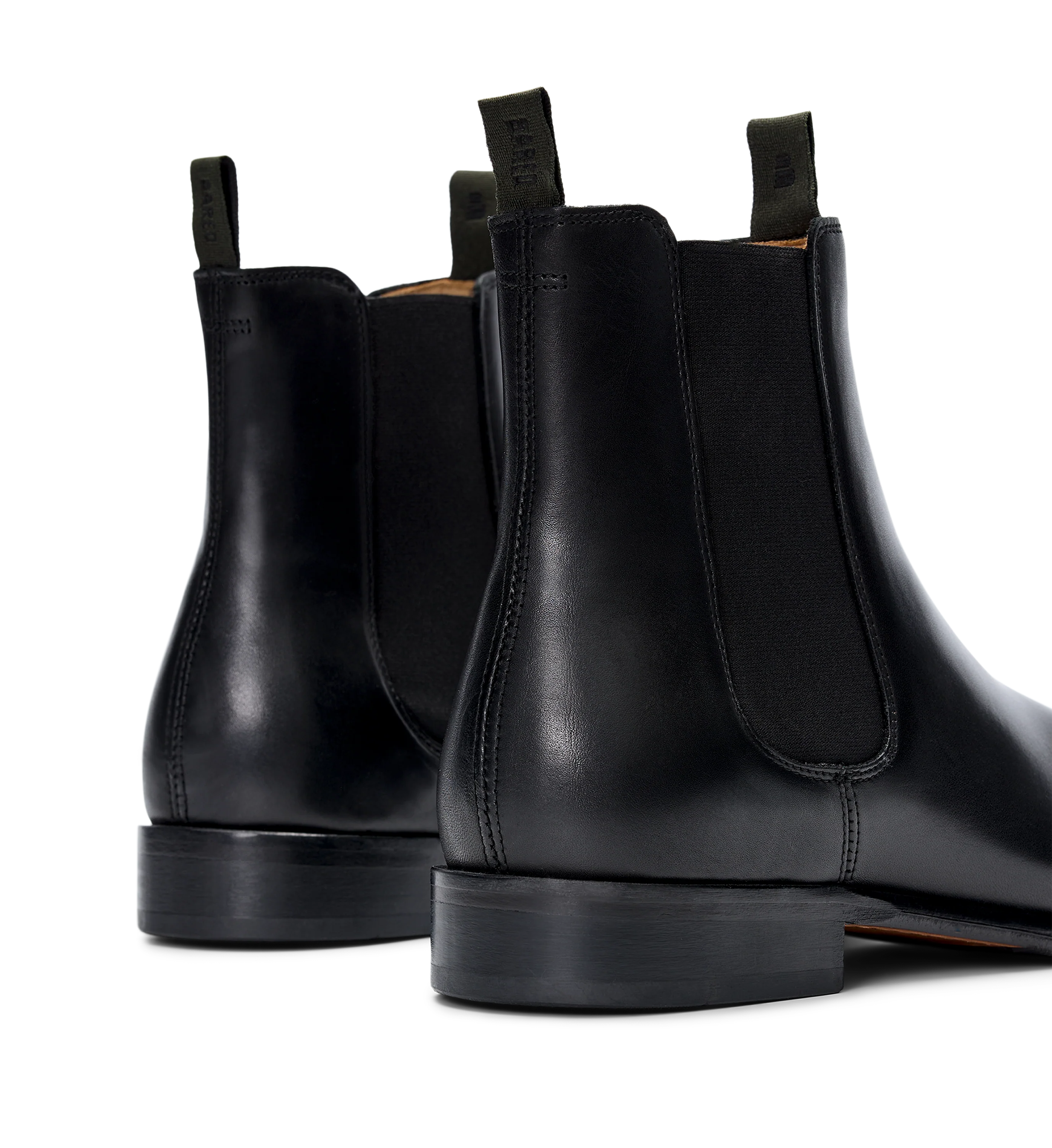 Thallium Black Leather Boots