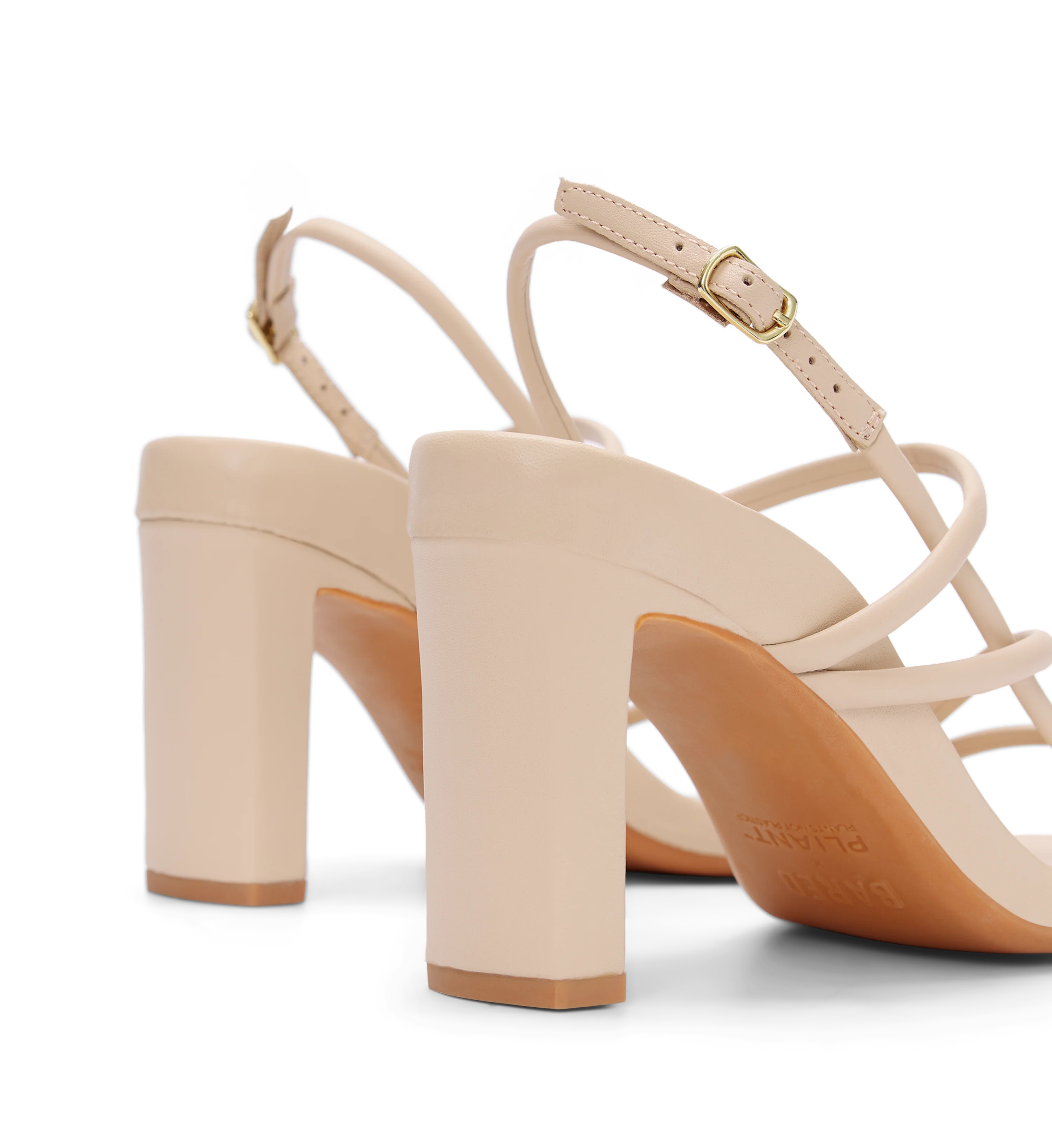 Godwit Sand Leather High Heels