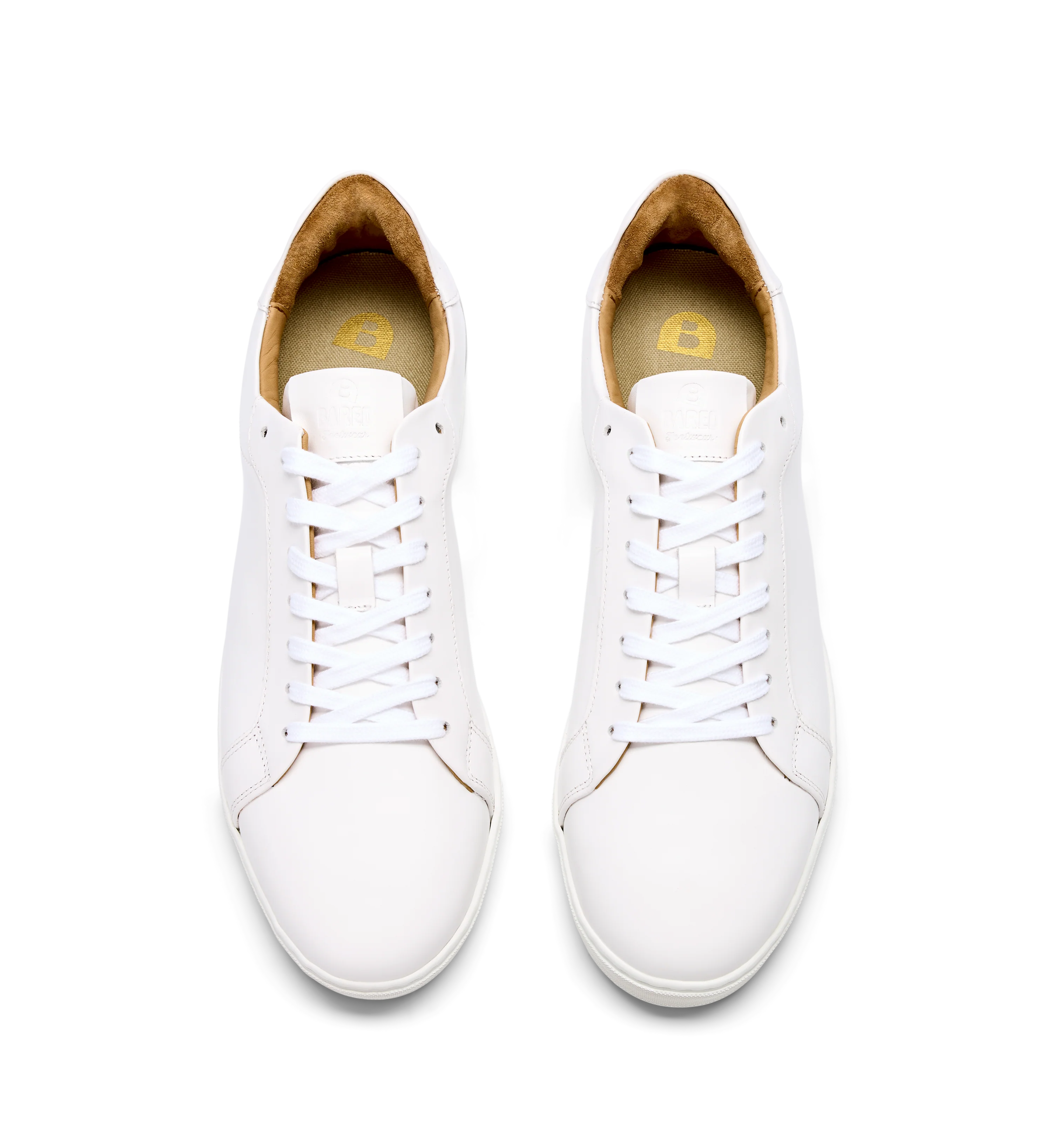 Bohrium Clean White Leather Sneakers