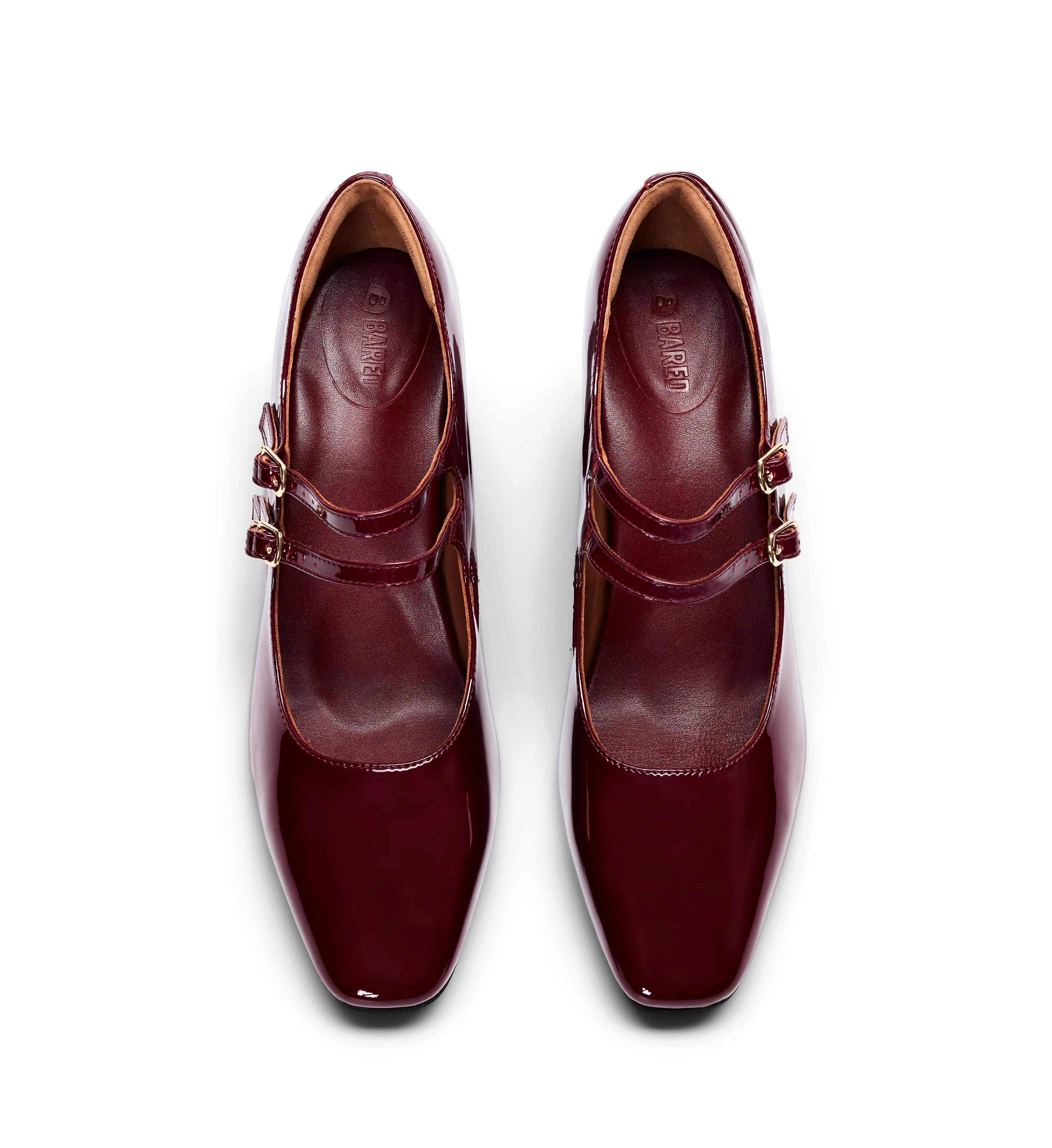 Cayuga Dark Cherry Red Patent Leather High Heels