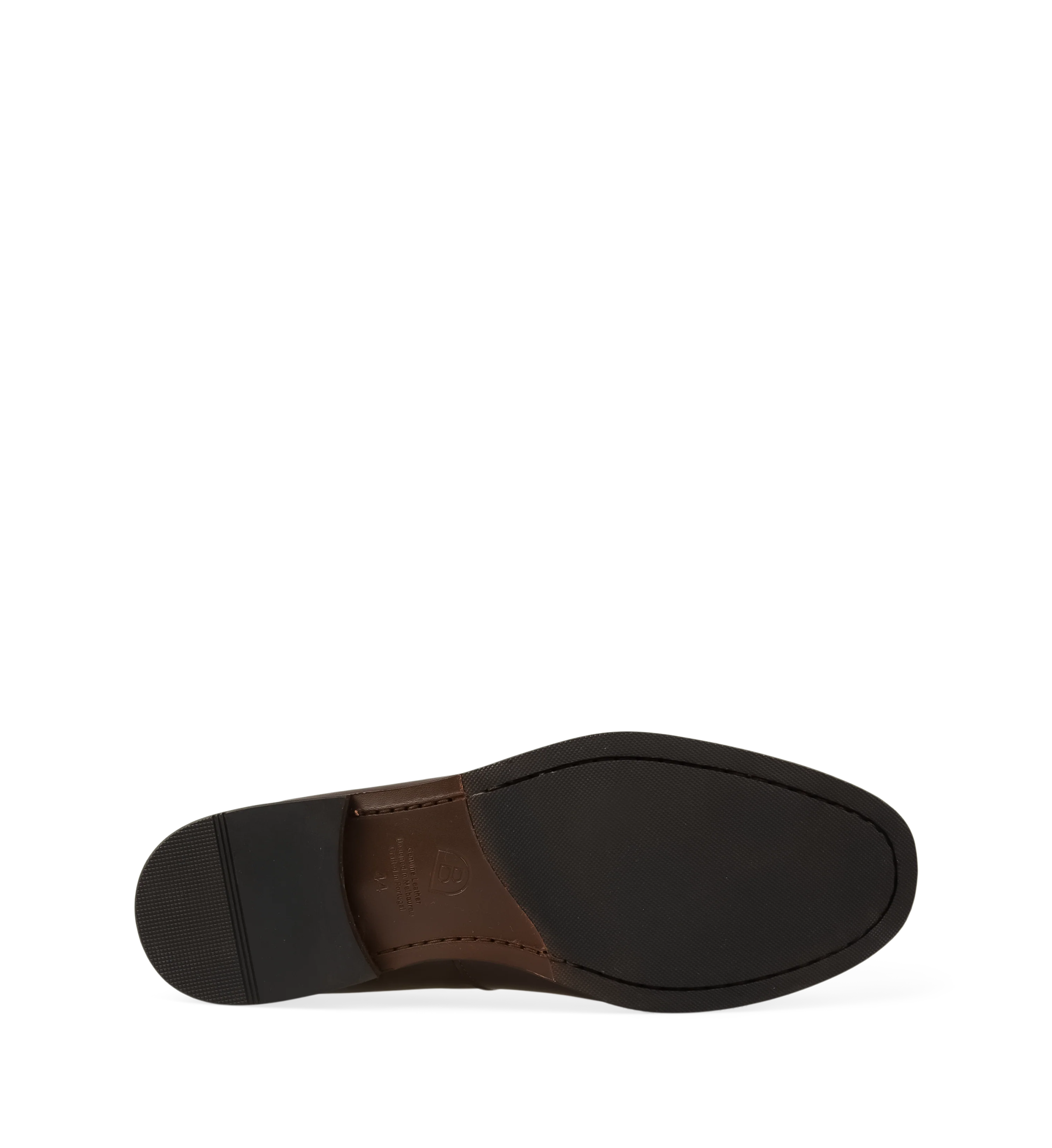 Samarium Chocolate Leather Loafers