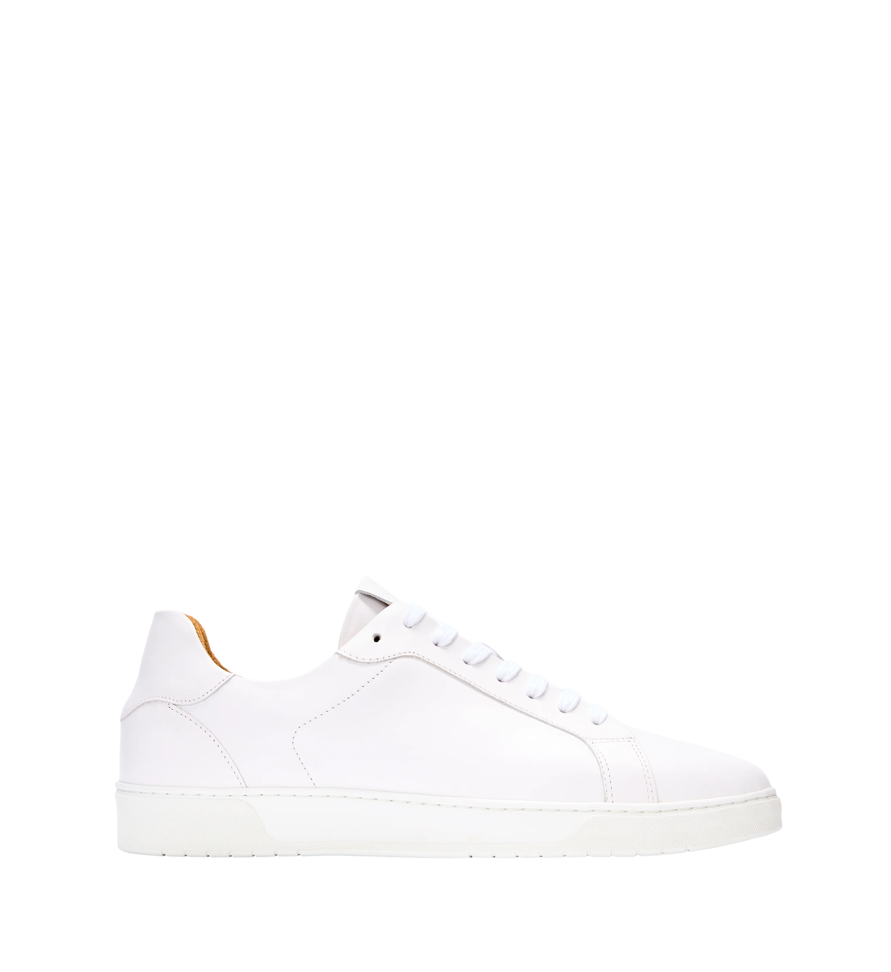 Bohrium Clean White Leather Sneakers