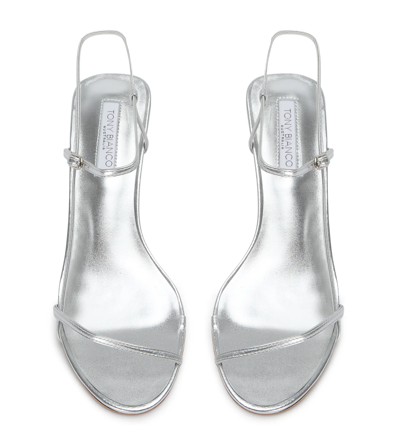 Caprice Silver Nappa Metallic