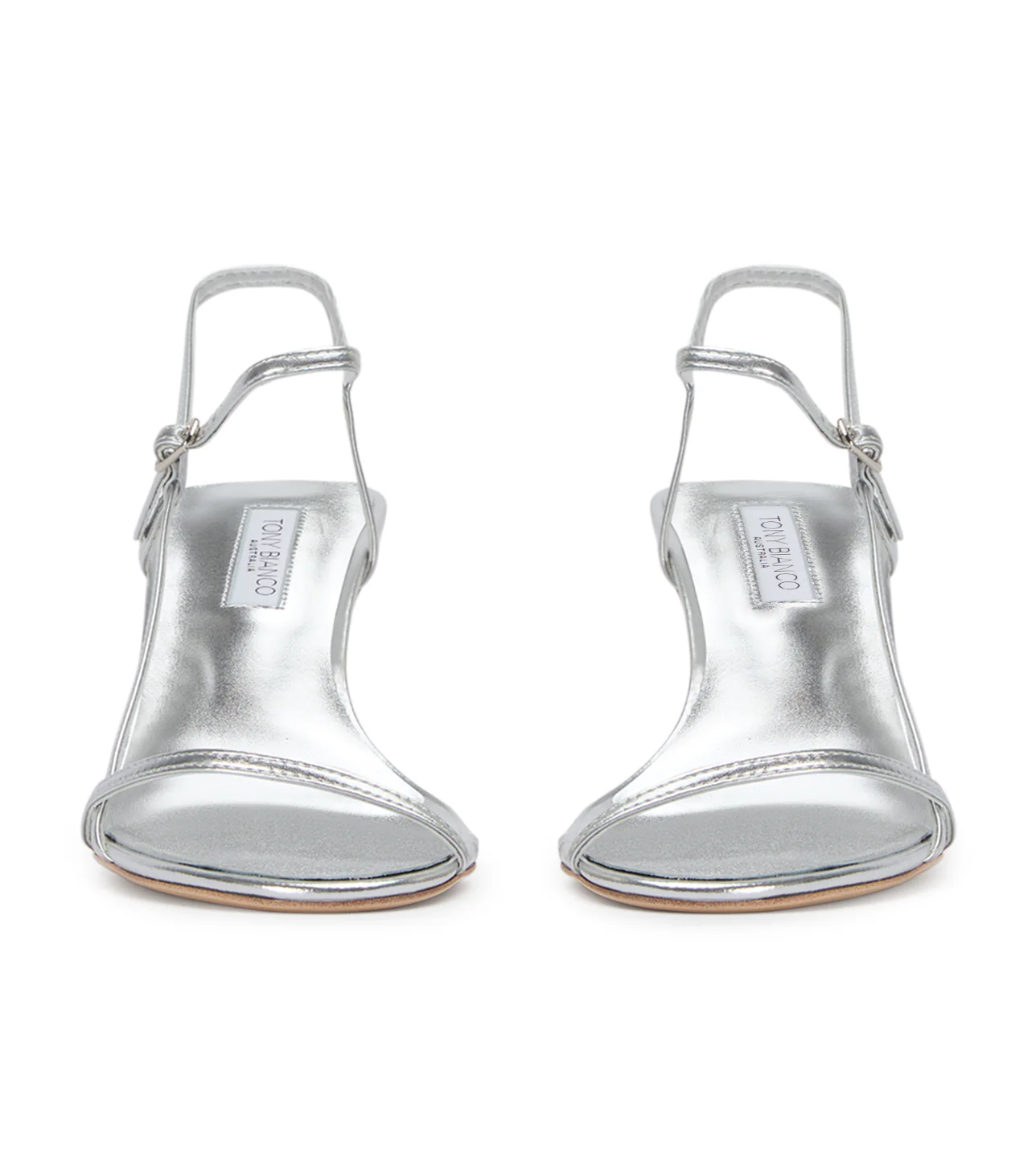 Caprice Silver Nappa Metallic