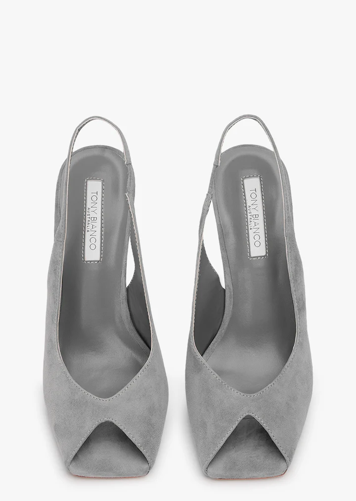 Peggy Grey Suede