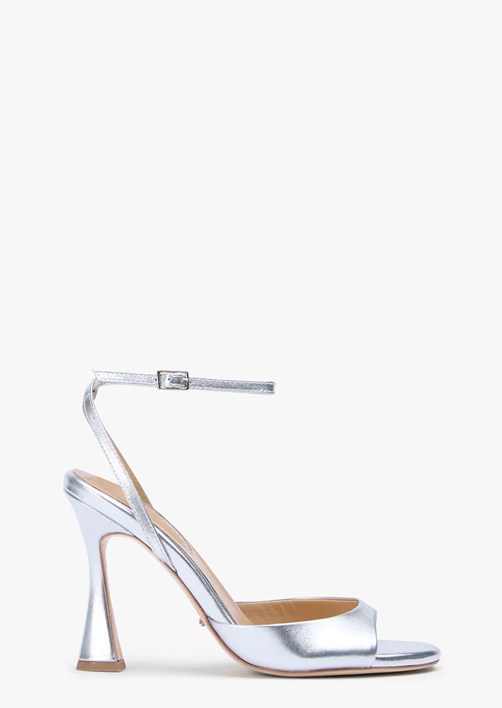 Violet Silver Nappa Metallic