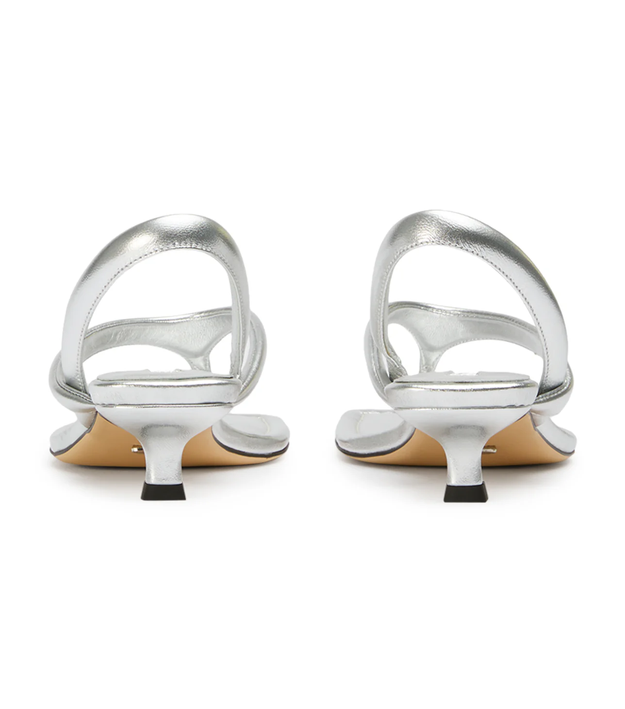 Tara Silver Nappa Metallic