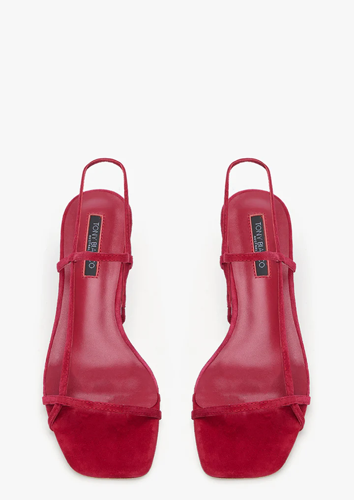 Tiffany Scarlet Suede