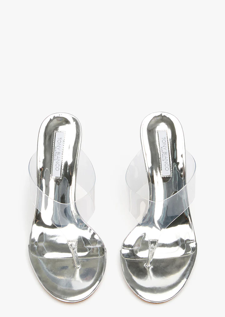 Dolli Clear Vinylite/Silver