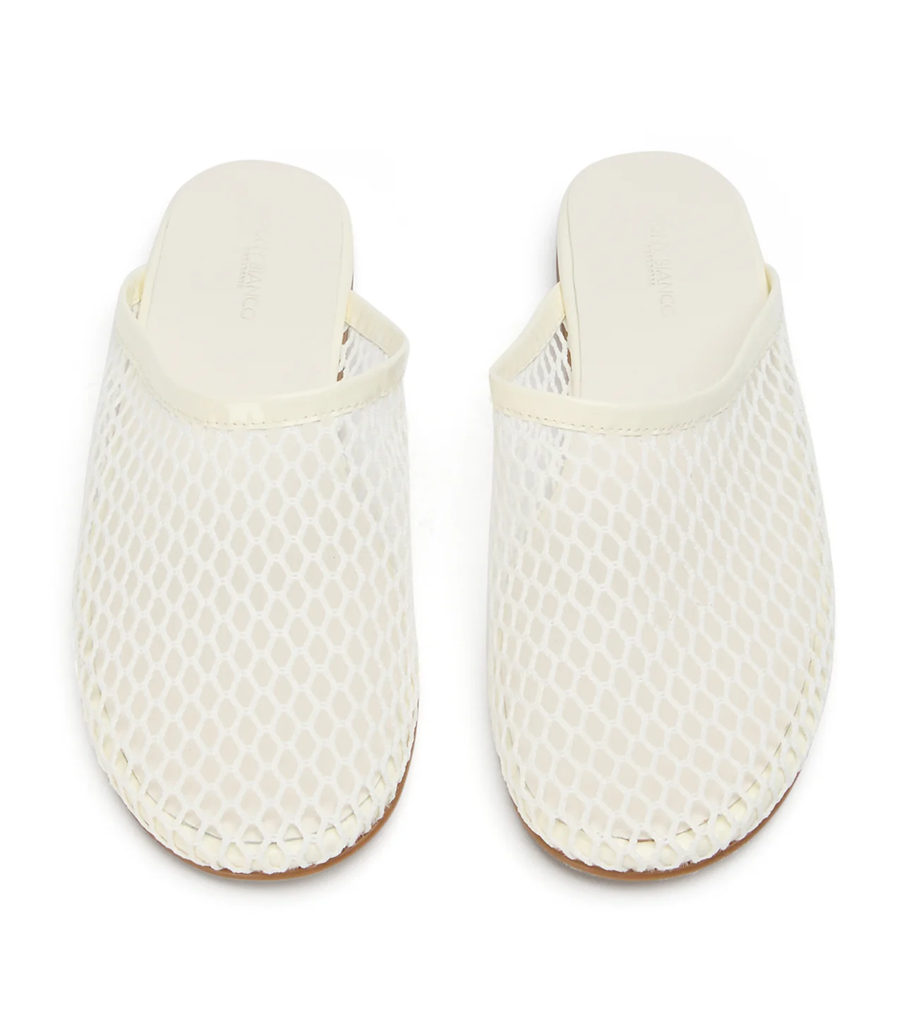 Minaj White Mesh/Patent