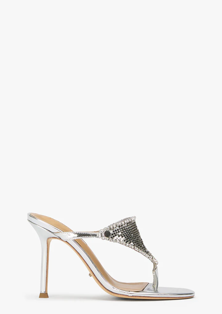 Demure Silver Glomesh