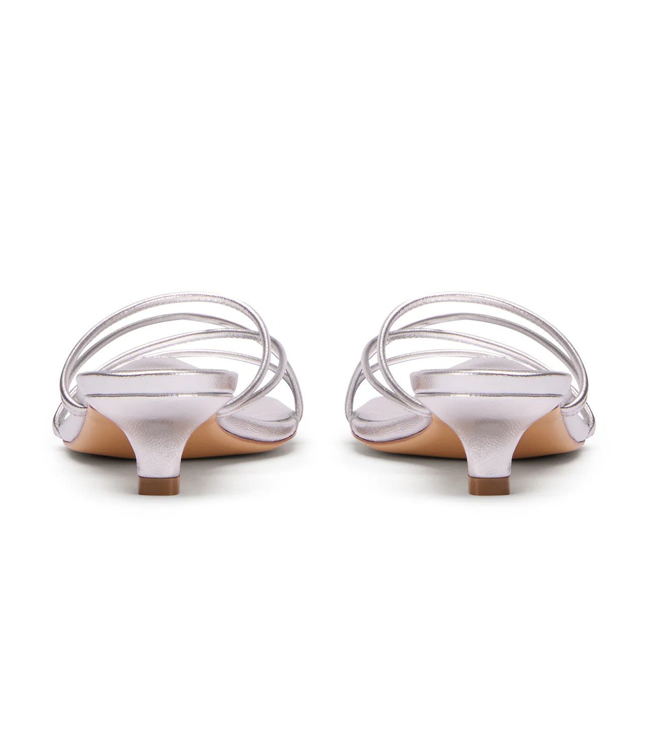 Alicia Silver Nappa Metallic