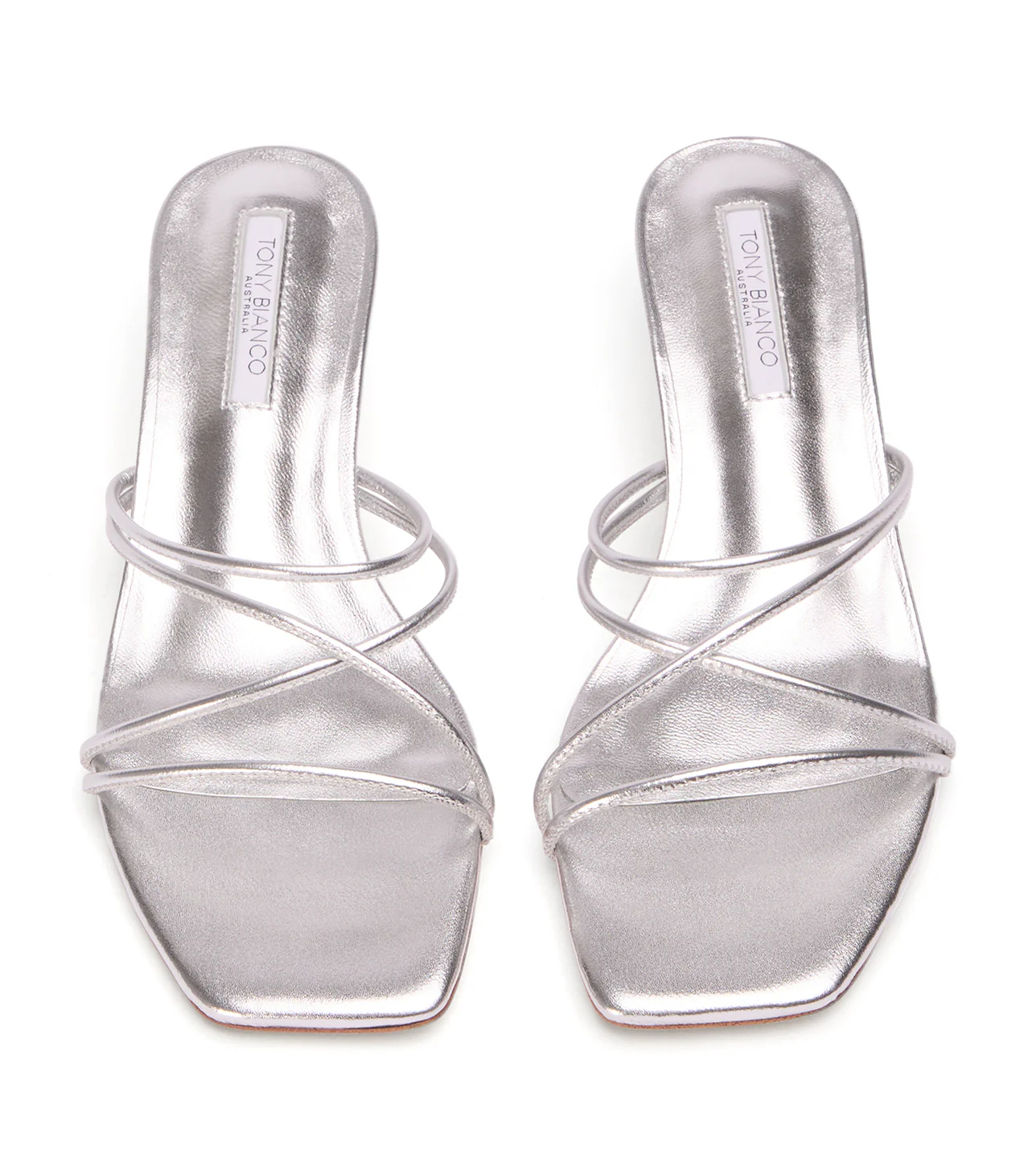 Alicia Silver Nappa Metallic