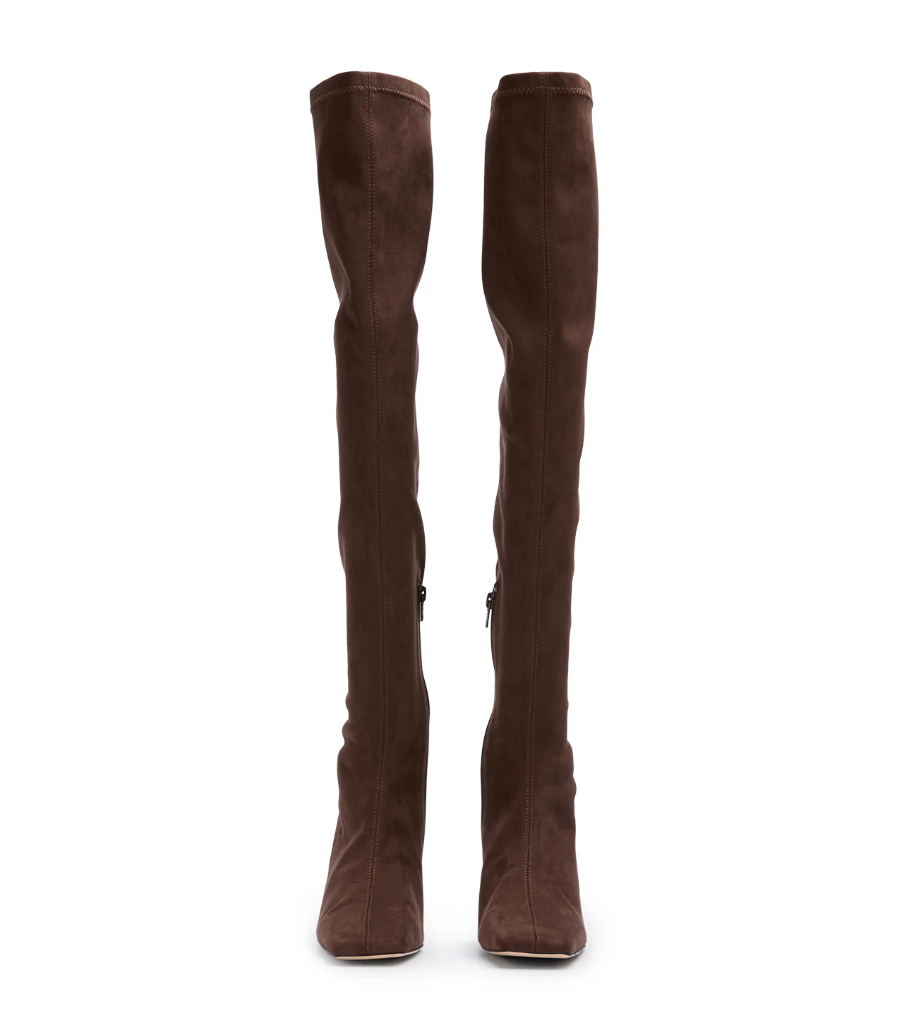 Fancy Choc Stretch Suede