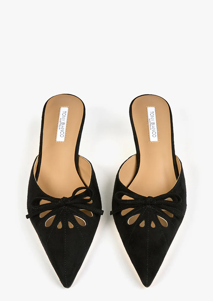 Cammie Black Suede