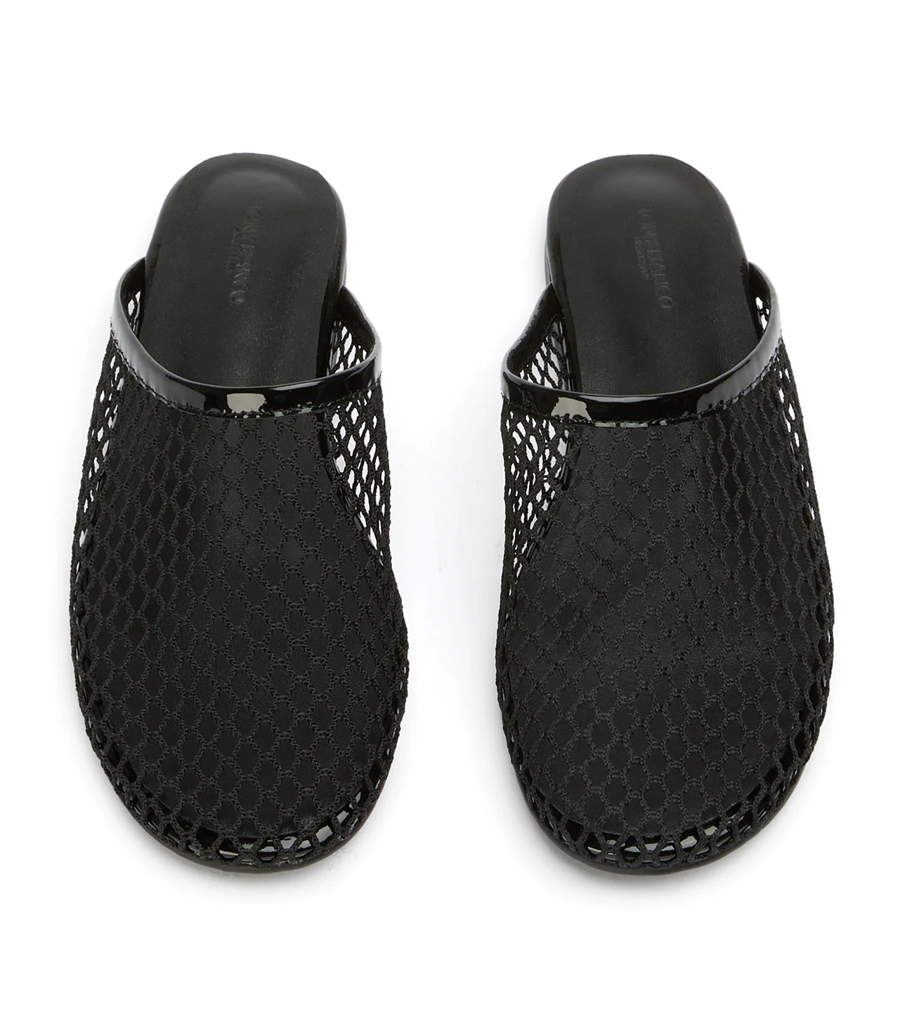 Minaj Black Mesh/Patent