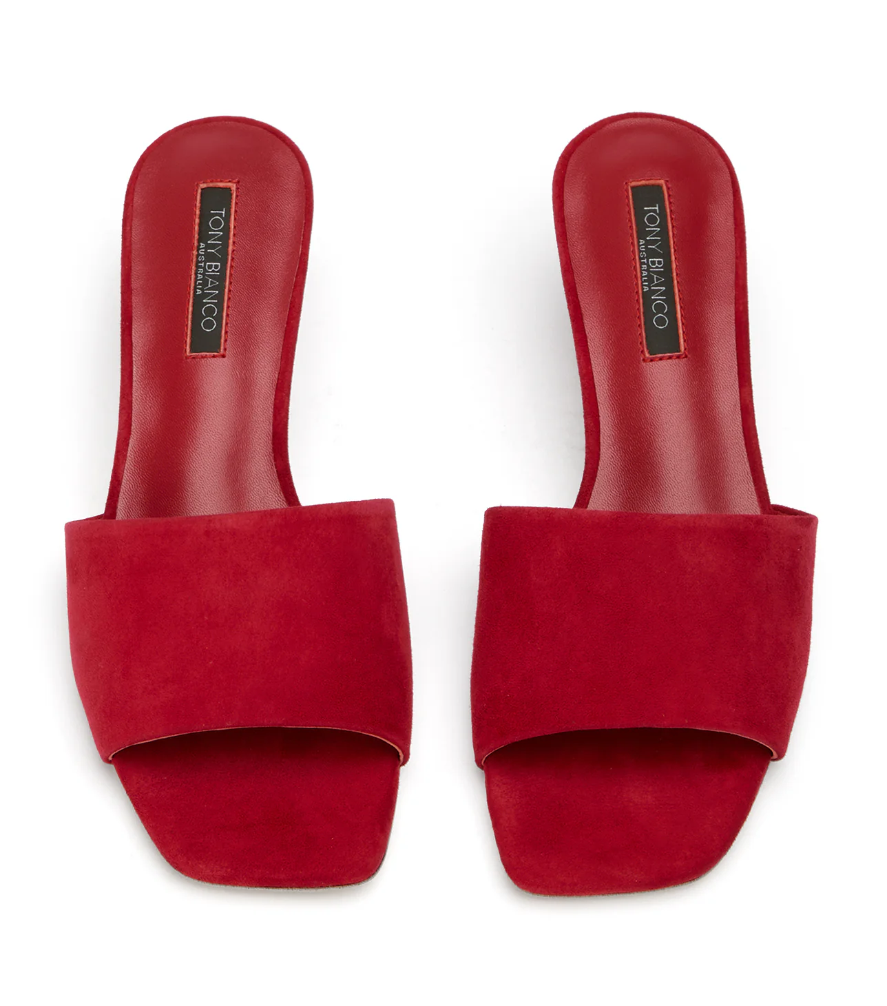 Tate Scarlet Suede