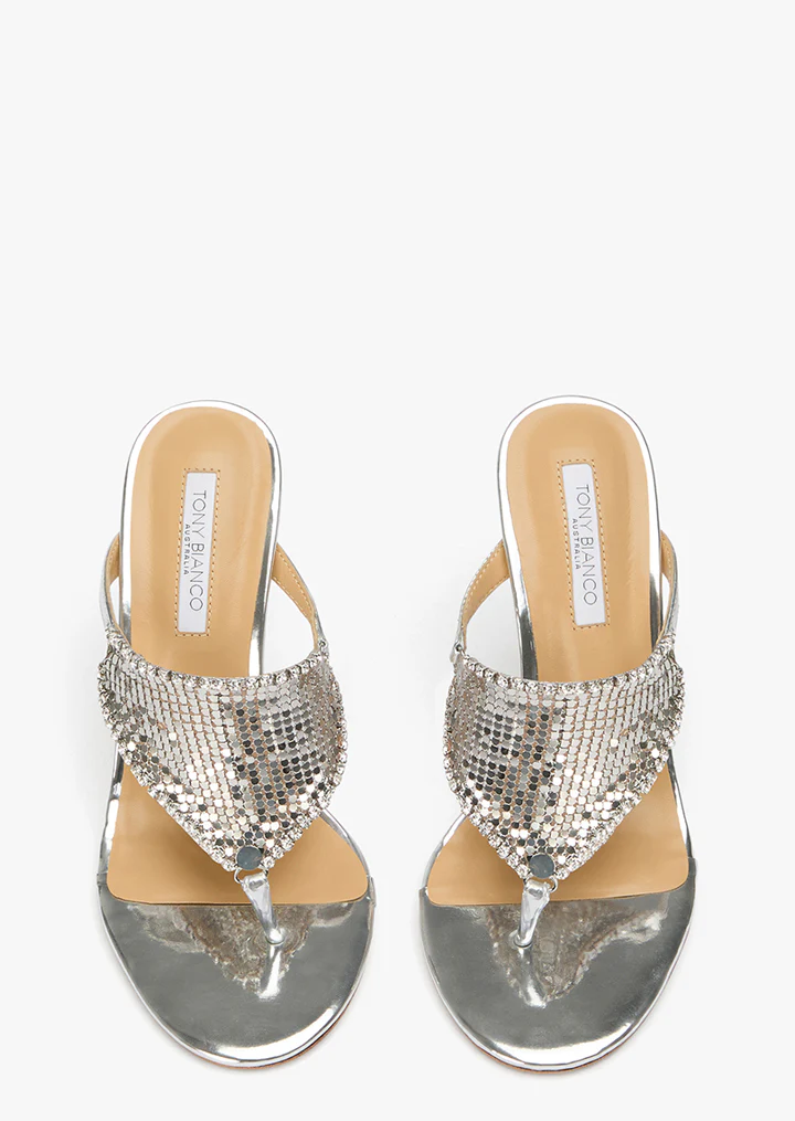 Demure Silver Glomesh