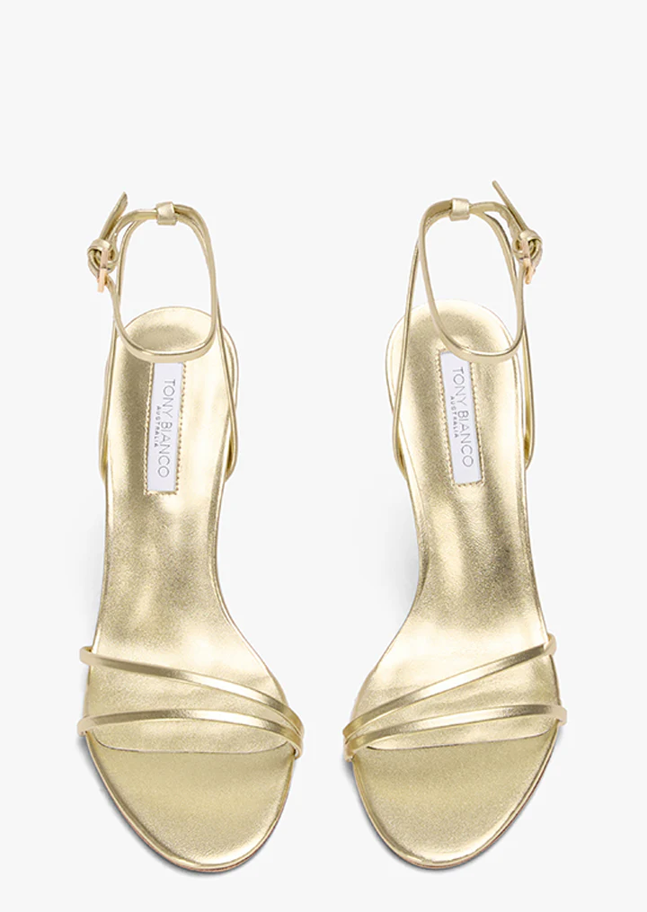 Mariah Gold Nappa Metallic