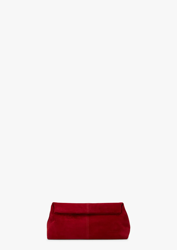 Alys Red Suede