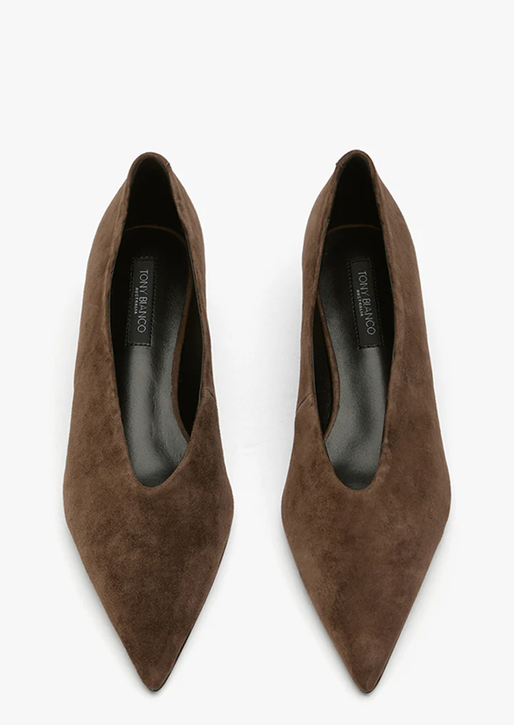 Cherry Espresso Suede