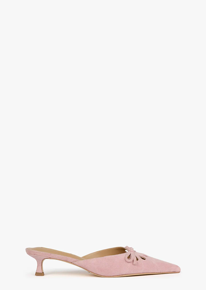 Cammie Blossom Suede