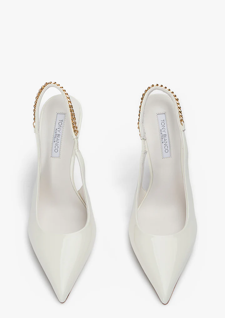 Gaultier White Patent