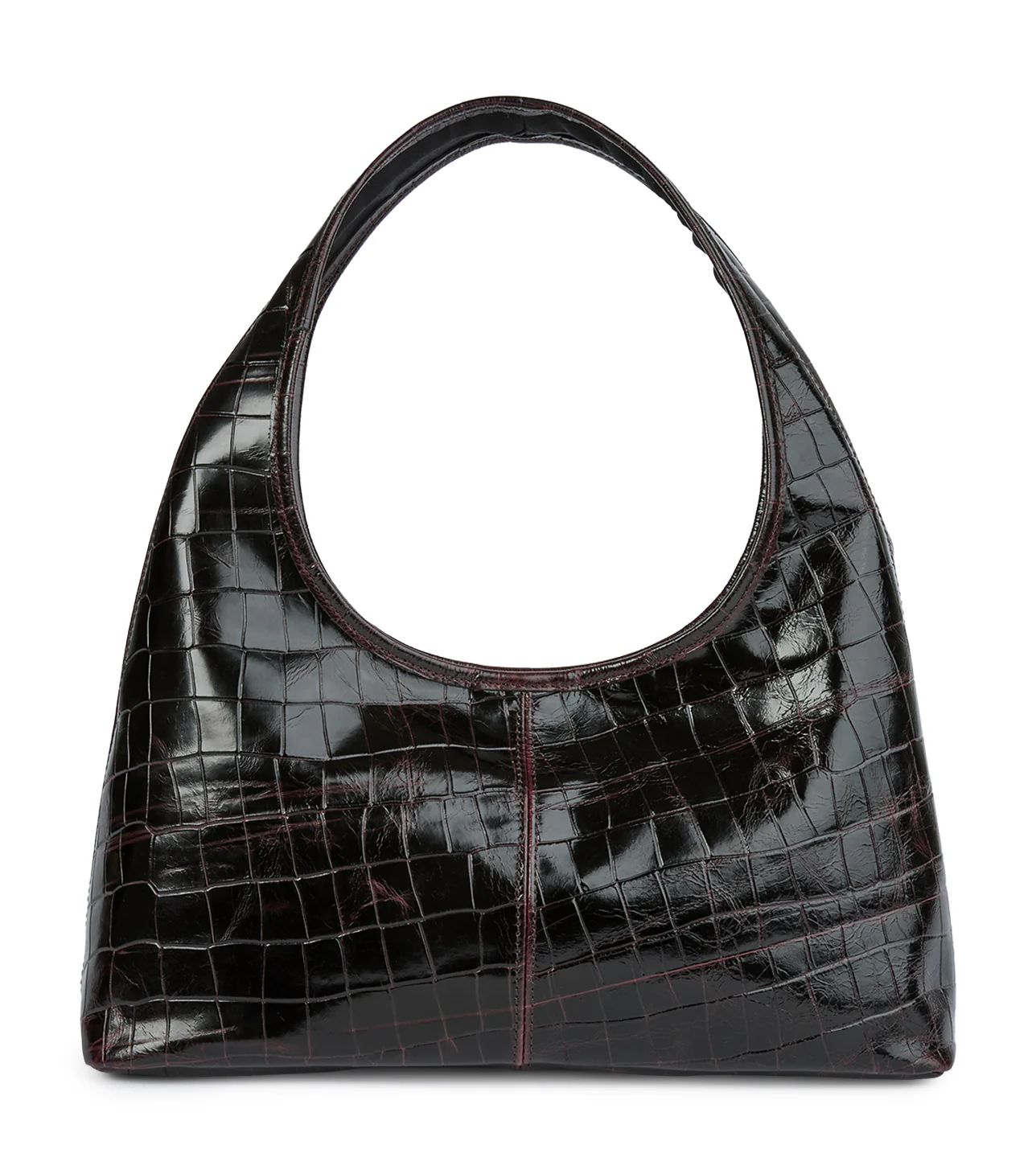 Lula Burgundy Croc Shine